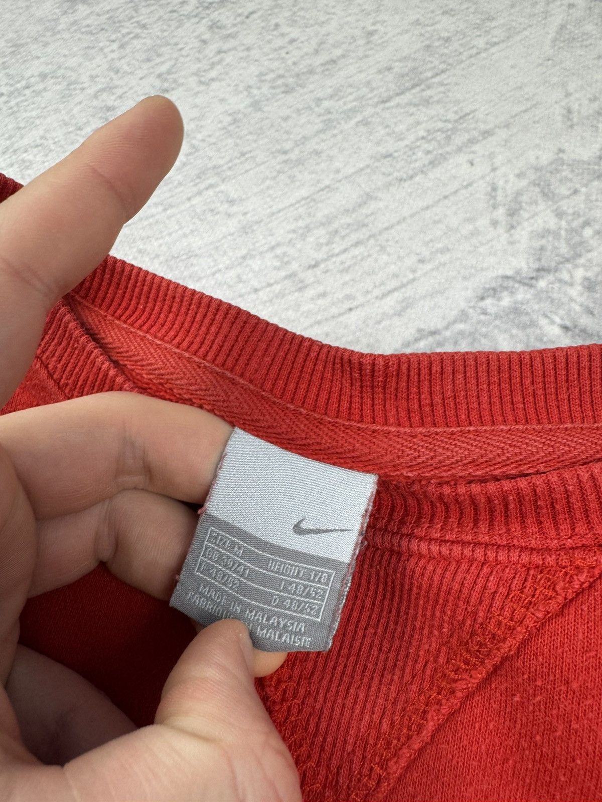 Nike × Vintage NIKE VINTAGE CENTER LOGO OVERSIZE BOXY SWEATSHIRT Size US M / EU 48-50 / 2 - 8 Thumbnail