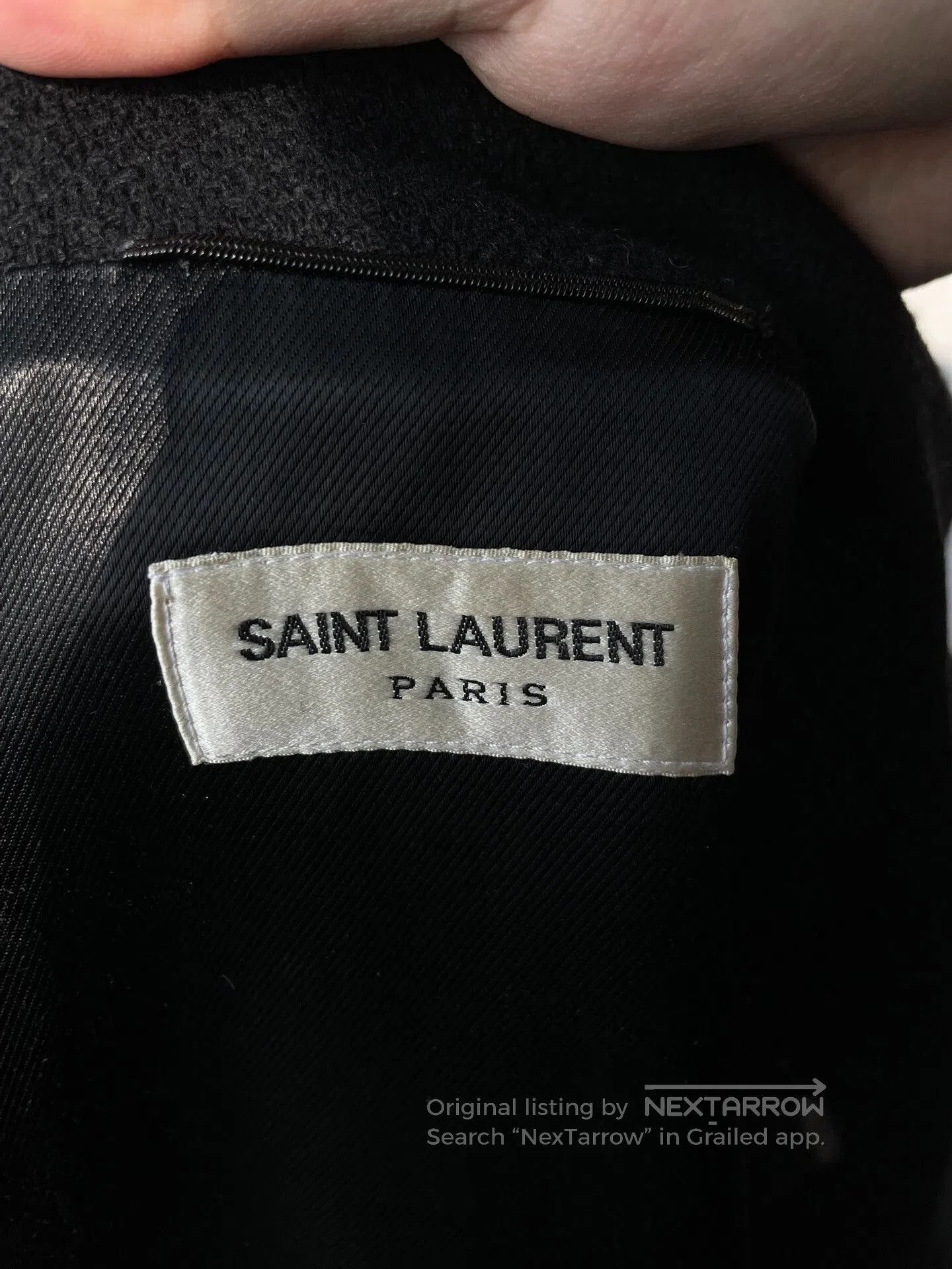Saint Laurent Paris Saint Laurent Zebra Stripe Wool Jacket. Size US M / EU 48-50 / 2 - 4 Thumbnail