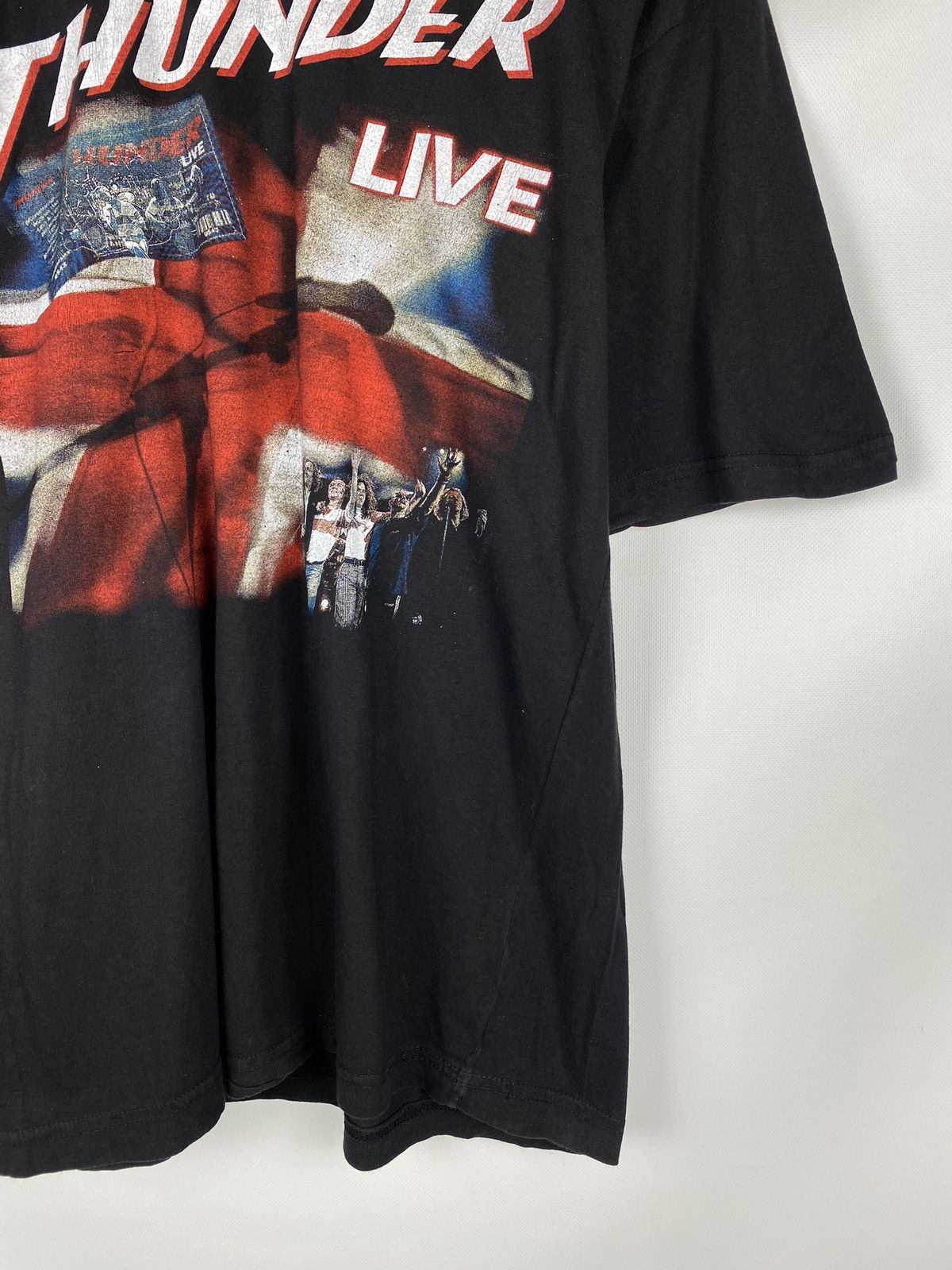 Band Tees Thunder Live vintage band heavy metal rock tour 1998 t shirt Size US XL / EU 56 / 4 - 6 Thumbnail