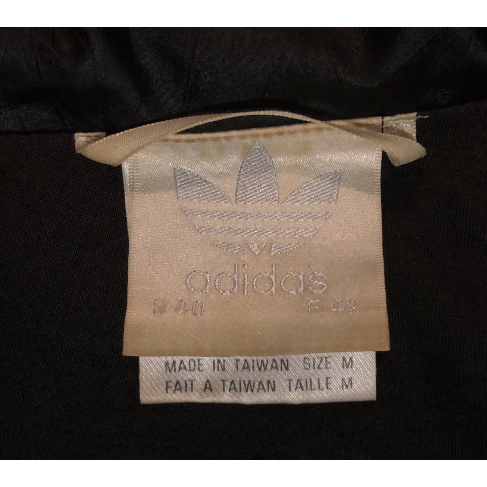 Adidas VINTAGE adidas Track Jacket Women’s M Black Pink Trefoil Jacket Size M / US 6-8 / IT 42-44 - 6 Thumbnail