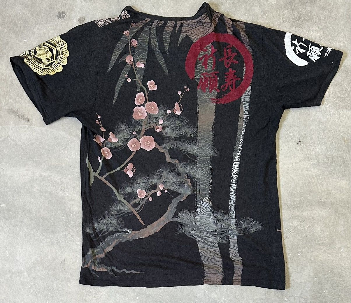 Japanese Brand VINTAGE JAPANESE MOTIVE GRAPHIC PRINT ARIGATO TEE Size US L / EU 52-54 / 3 - 6 Thumbnail