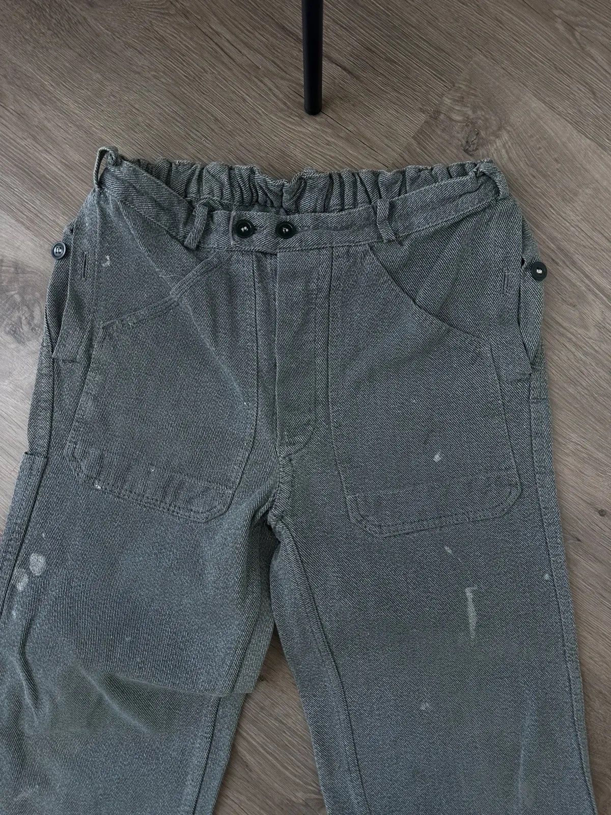 Japanese Brand Vintage Swiss Army Work 60s Faded Distressed Baumwolle Pants Size US 30 / EU 46 - 3 Thumbnail
