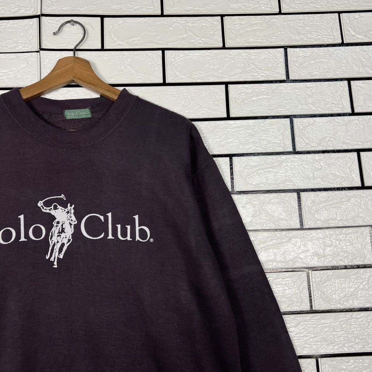 Japanese Brand Vintage POLO CLUB Big Logo Crewneck Sweatshirt #3981-C181 Size US L / EU 52-54 / 3 - 5 Thumbnail
