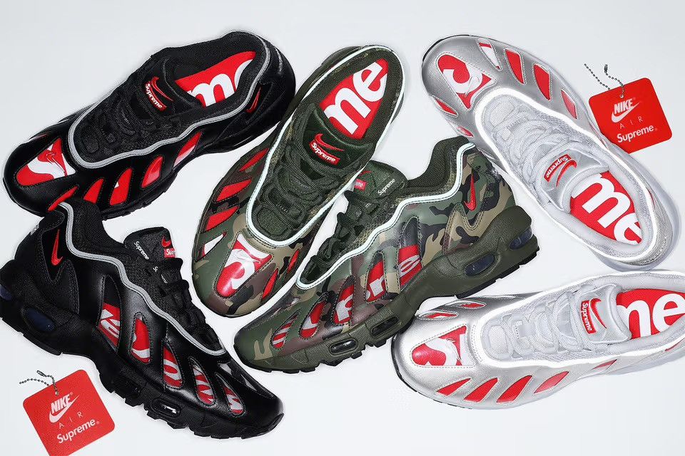 Nike × Supreme Nike x Supreme Air Max 96 Size US 9.5 / EU 42-43 - 7 Thumbnail