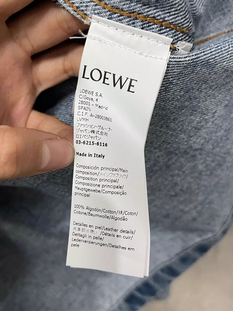 Loewe LOEWE Cowboy leather jacket Size XXS / US 00 / IT 34 - 7 Thumbnail