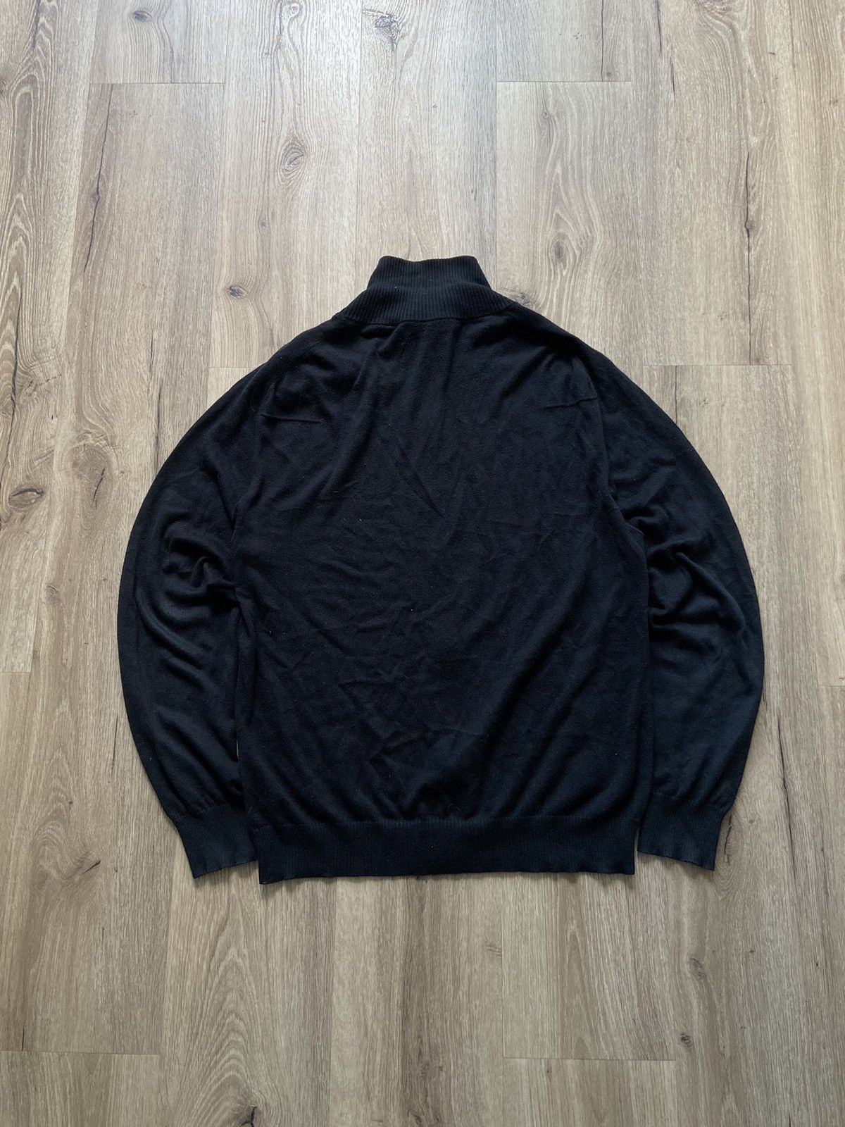 Dior Dior Homme Black Zip-Up Turtleneck Size US L / EU 52-54 / 3 - 9 Thumbnail