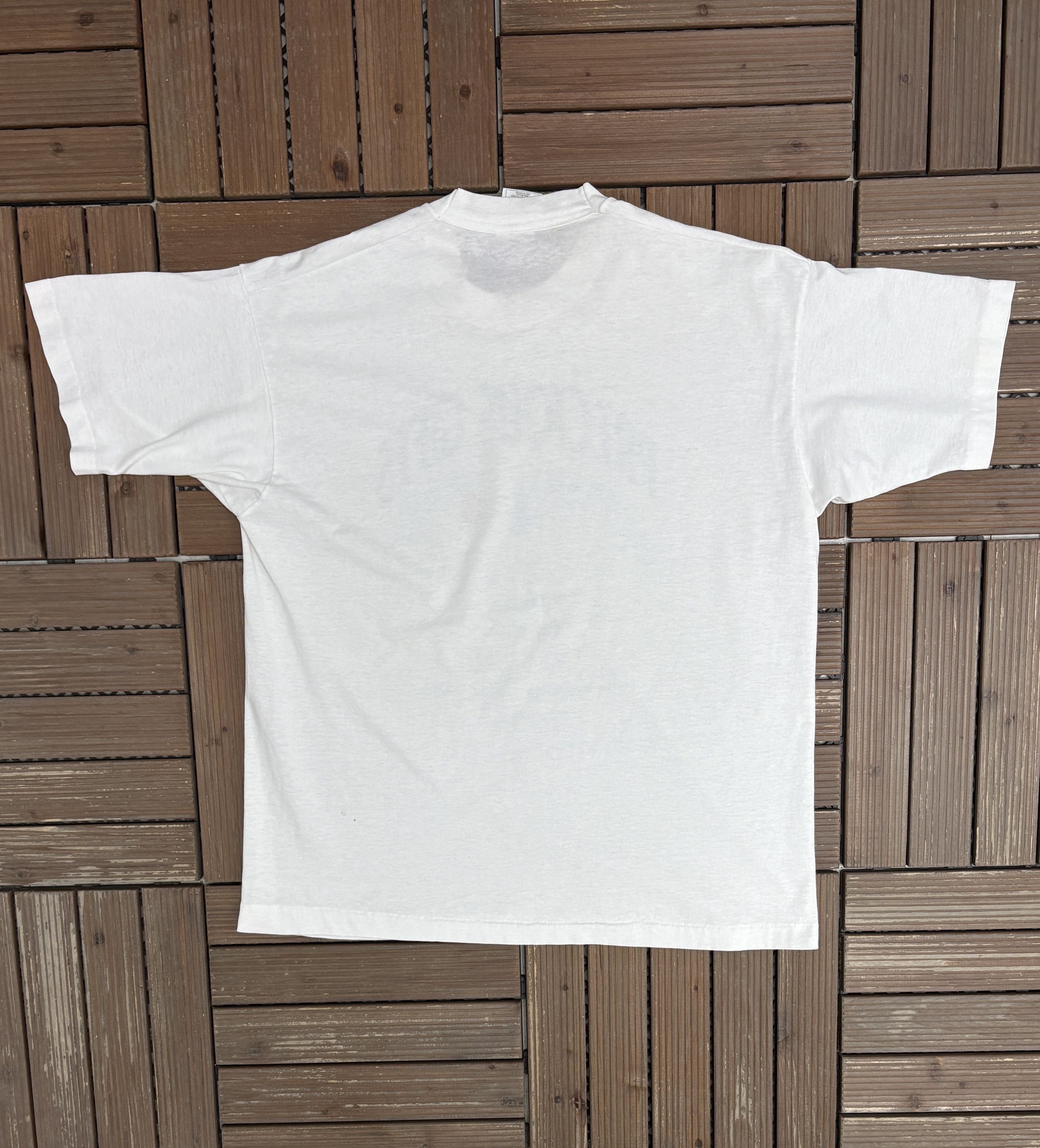 Vintage Precious Gifts Howard City 5K Vintage White T-Shirt Tee Size US L / EU 52-54 / 3 - 4 Thumbnail