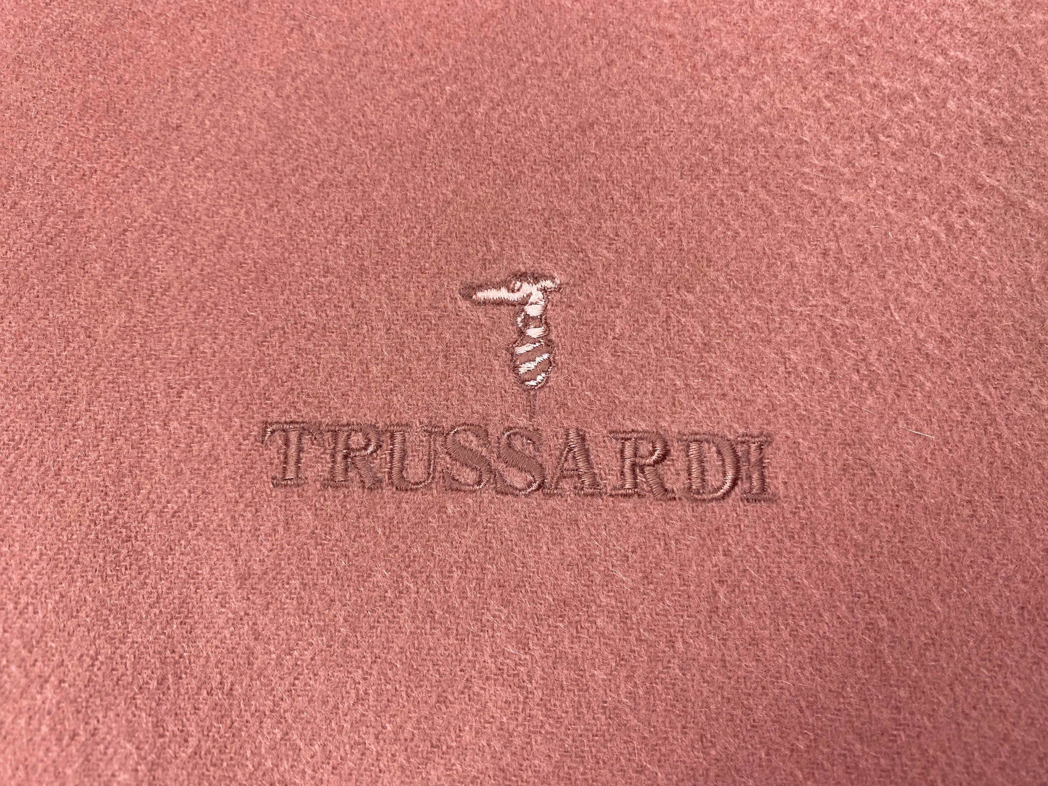Trussardi × Vintage Trussardi Pure Cashmere Vintage Scarf Size ONE SIZE - 10 Thumbnail