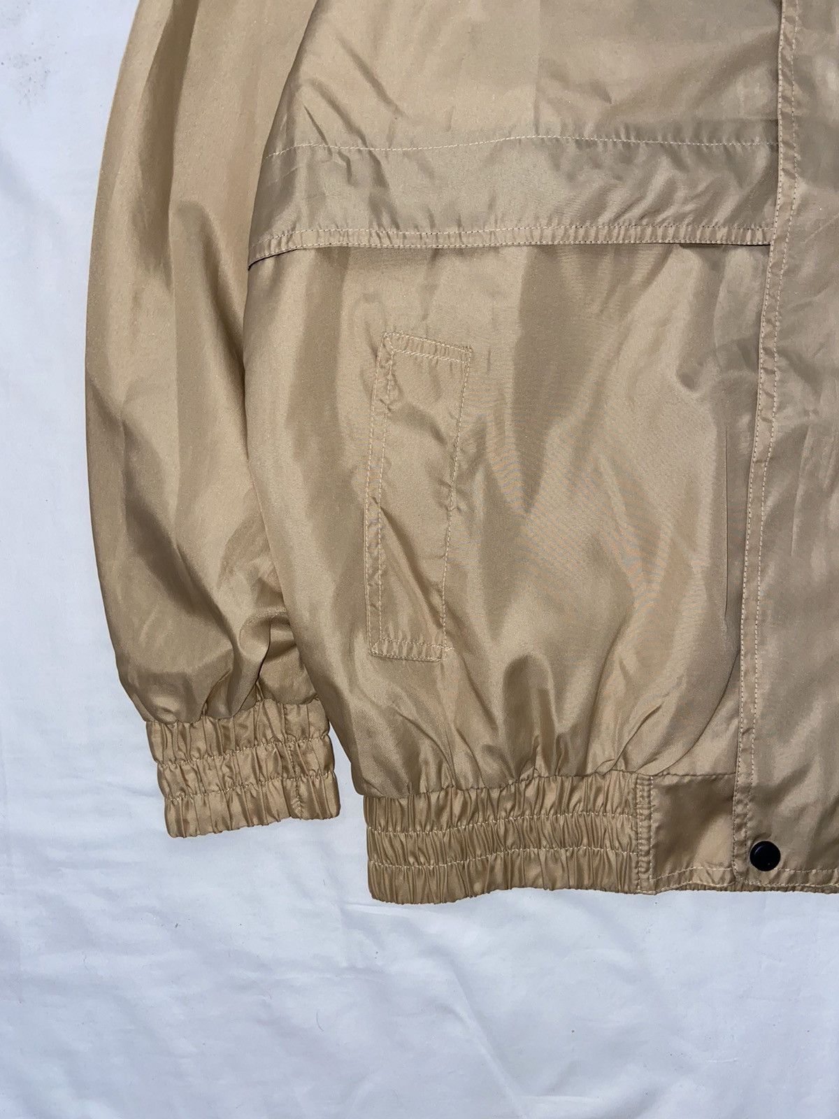 Pierre Balmain × Vintage Pierre Balmain Vintage 90s Beige Navy Light Jacket Luxury Size US L / EU 52-54 / 3 - 7 Thumbnail