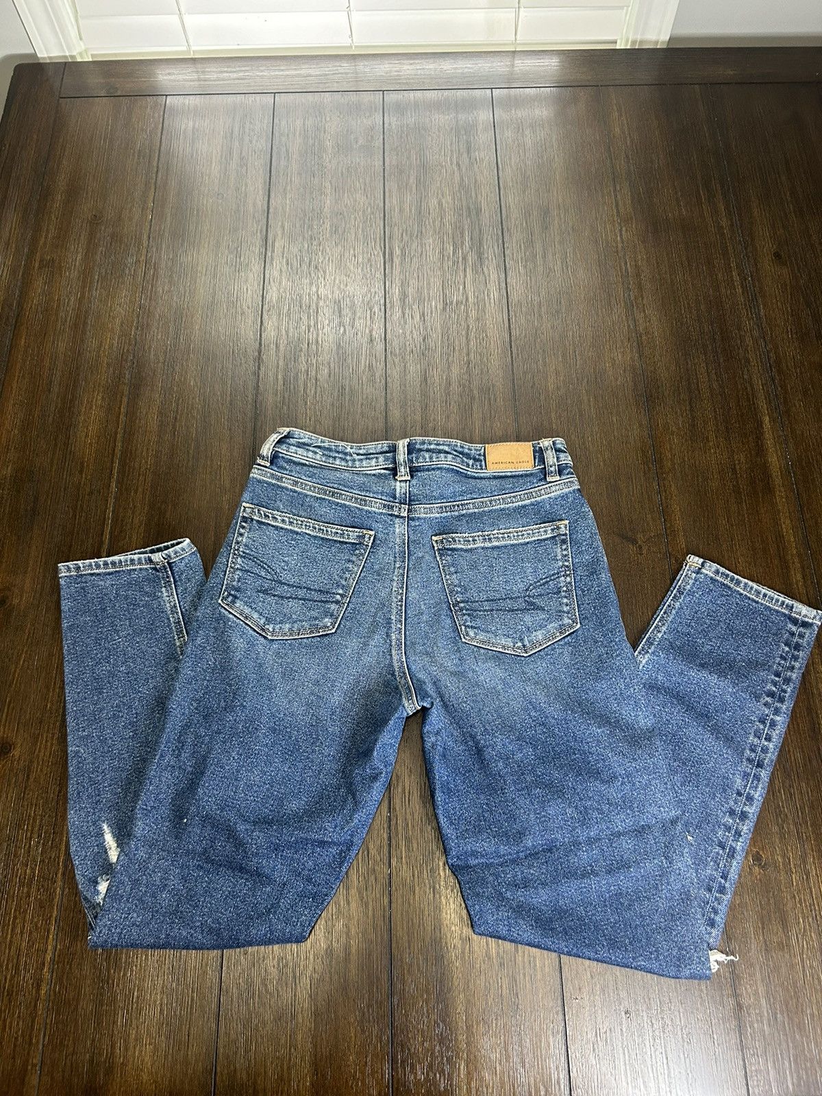 American Eagle Outfitters American Eagle distressed Mom Jeans Size 26" / US 2 / IT 38 - 14 Thumbnail