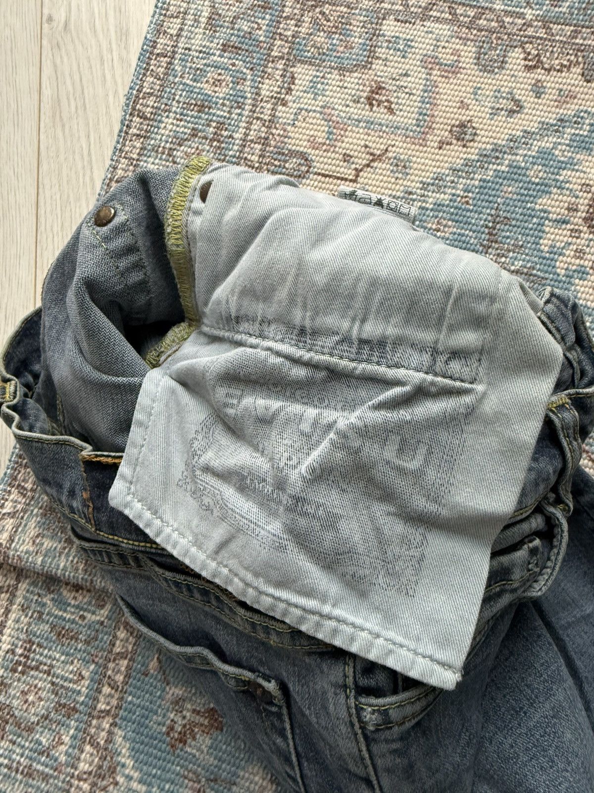 Evisu Vintage Evisu Japan Y2K Denim Jeans Pants Size 30" / US 8 / IT 44 - 11 Thumbnail