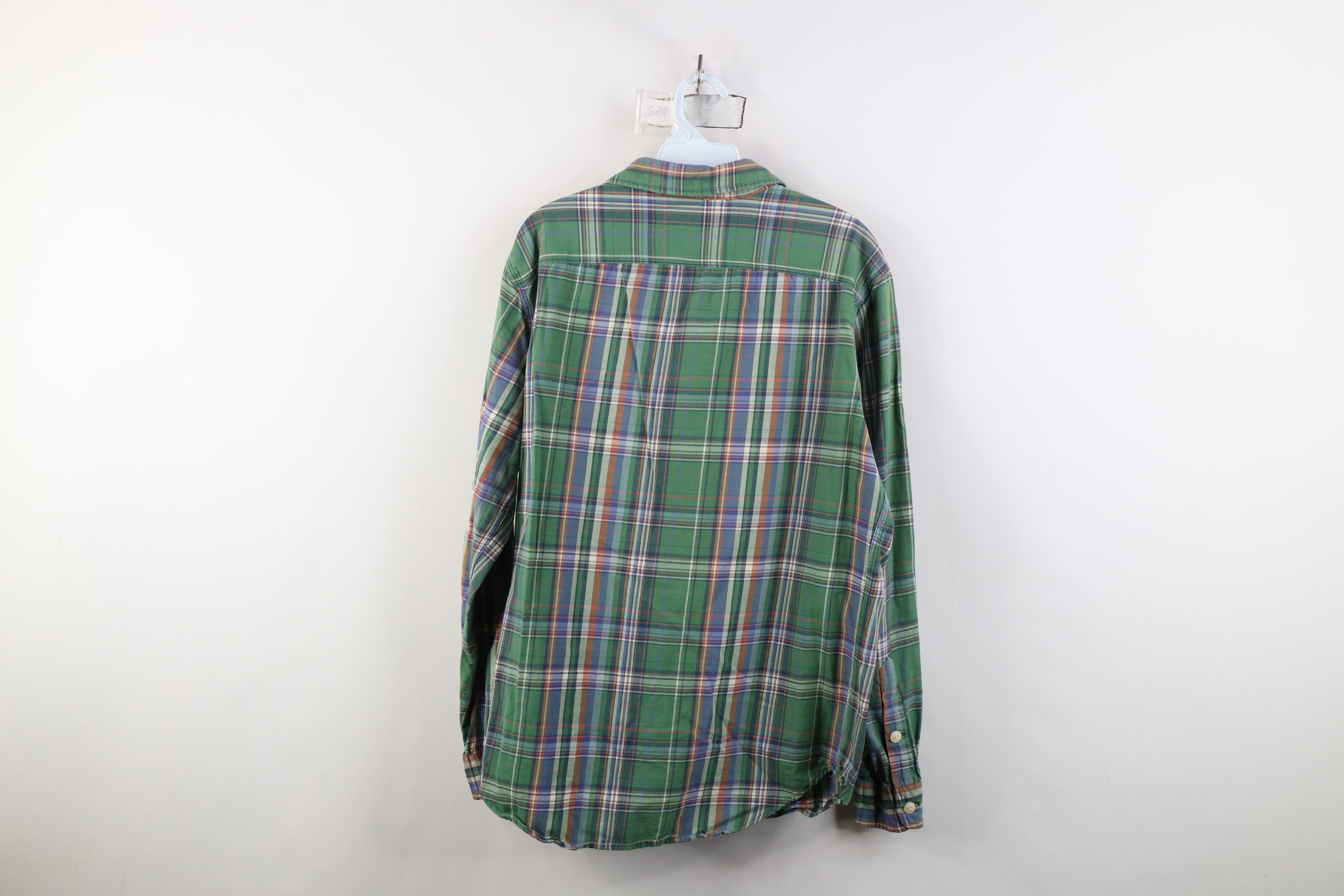Ralph Lauren Vintage 90s Ralph Lauren Madras Plaid Flannel Button Shirt Size US M / EU 48-50 / 2 - 13 Thumbnail