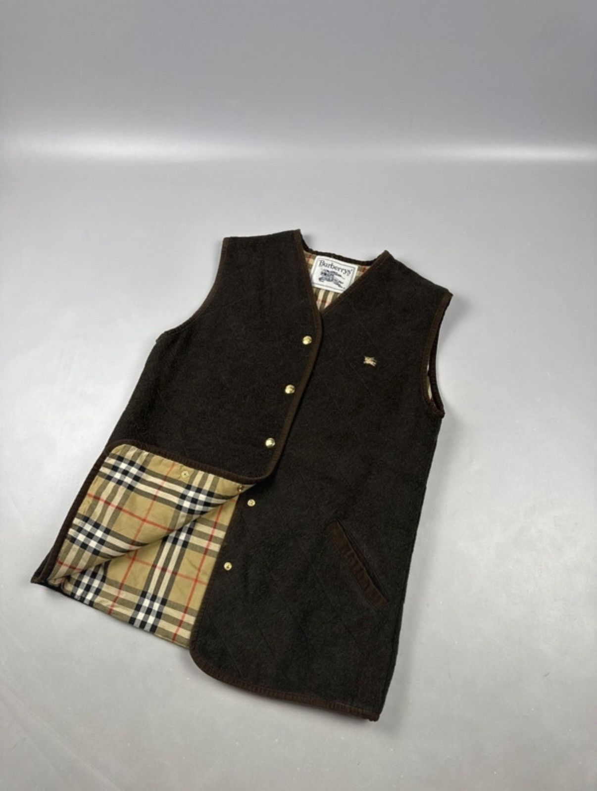 Burberry Burberry veste brown vintage novacheck Size US S / EU 44-46 / 1 - 3 Thumbnail