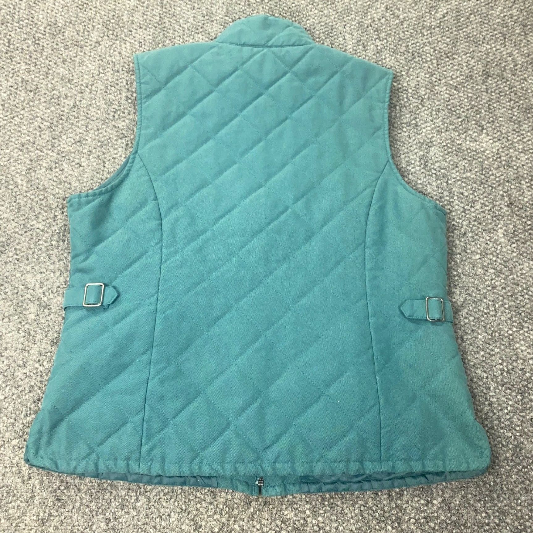 Orvis Orvis Quilted Vest Womens Medium Blue Full Zip Pockets High Neck - Vest, Orvis, Blue, Quilted, Full Zip, Pockets, Womens, M Size M / US 6-8 / IT 42-44 - 5 Thumbnail
