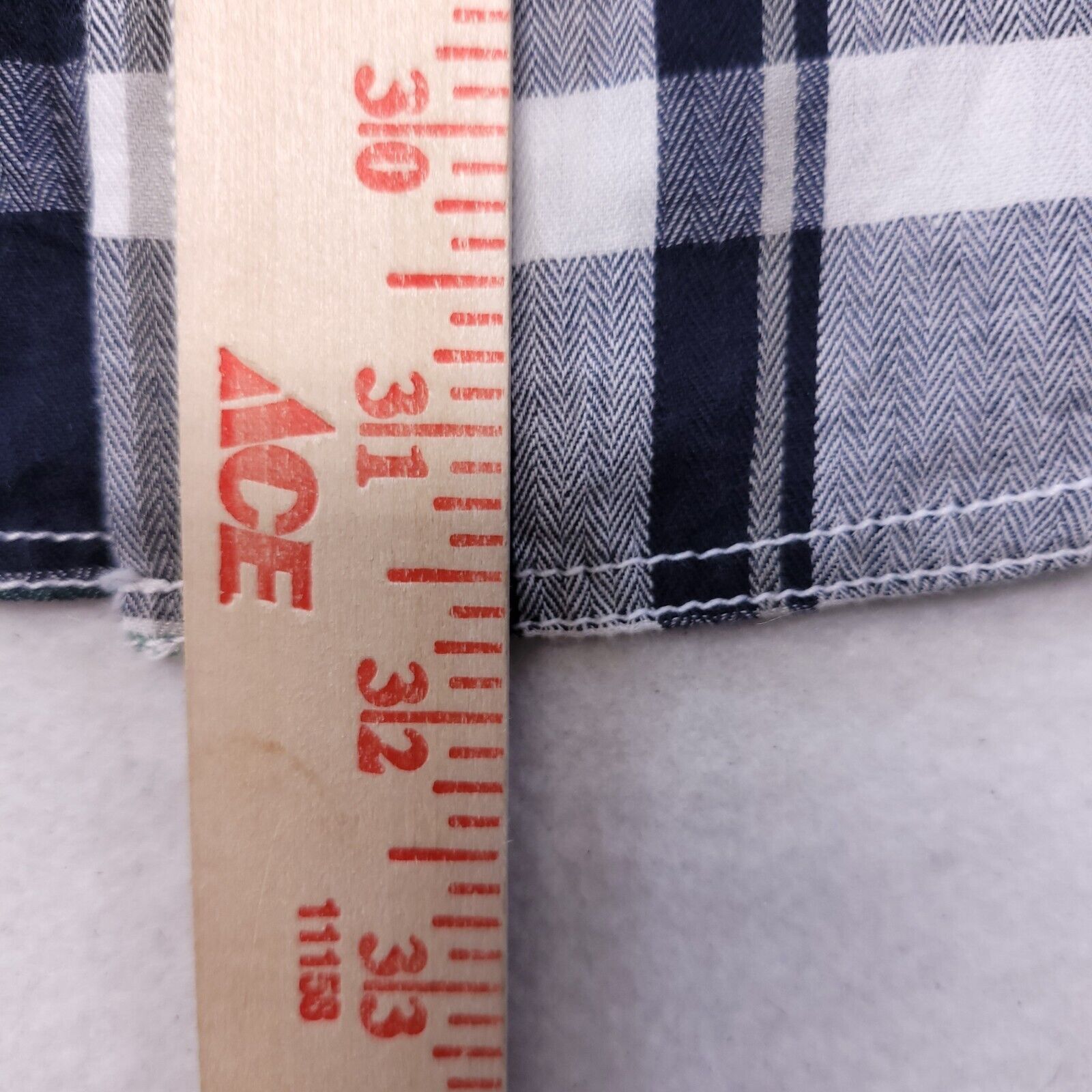 Mossimo Mossimo Madras Flannel Shirt Mens Size Medium M Green Blue Size US M / EU 48-50 / 2 - 7 Thumbnail