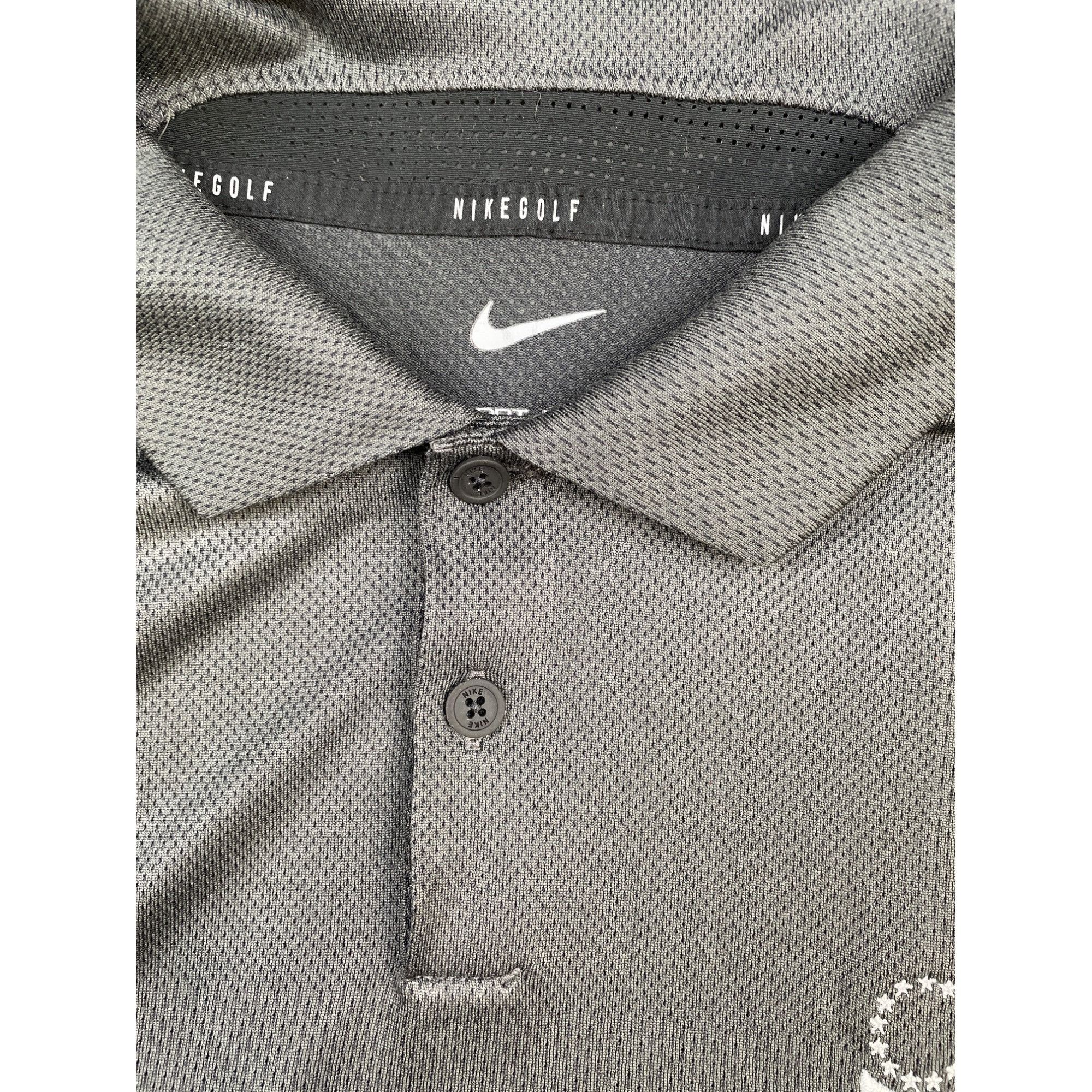 Nike Nike Golf Polo Men's Shirt, Short Sleeve, Gray, Dri Fit Siz Size US L / EU 52-54 / 3 - 4 Thumbnail