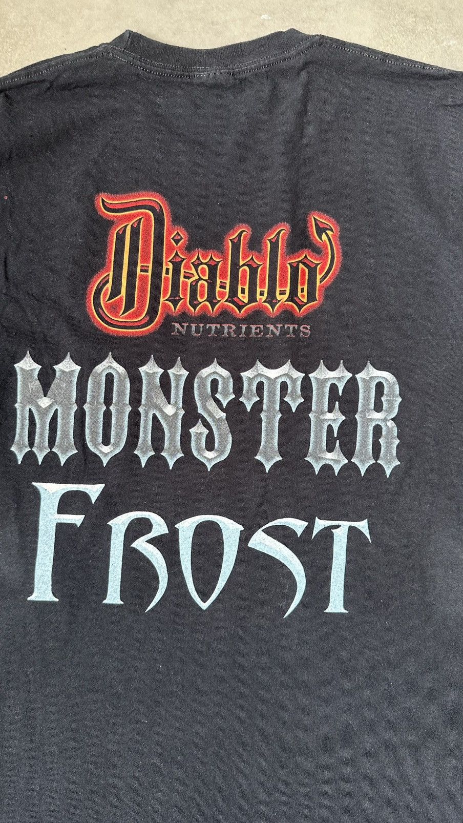 Vintage VINTAGE DIABLO MONSTER FROST GANE NUTRITION TEE Size US M / EU 48-50 / 2 - 6 Thumbnail