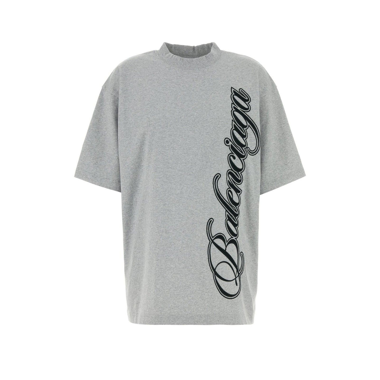 Balenciaga BALENCIAGA Gray Cotton Oversize T-shirt New & Authentic 