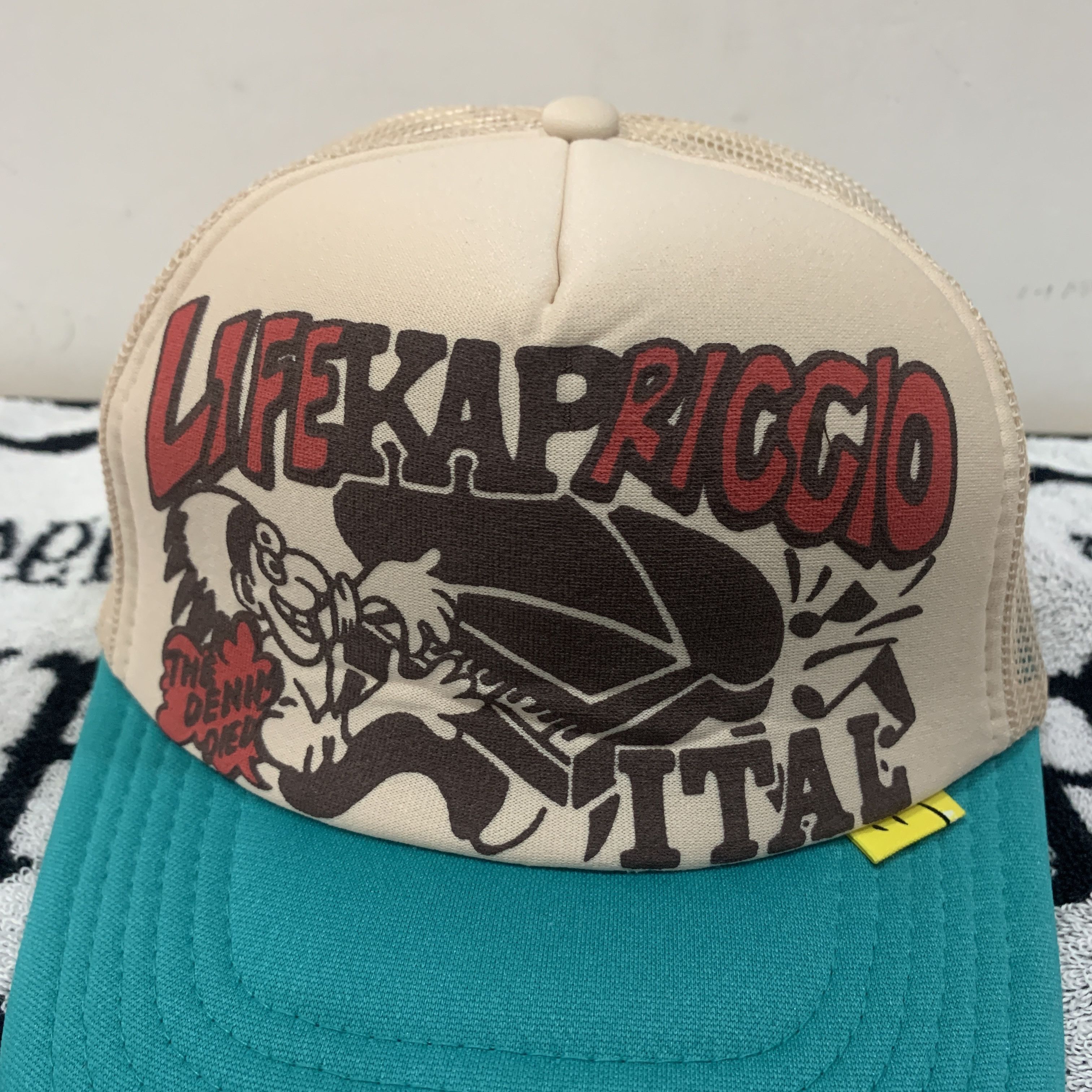 Kapital Kapital life kapriccio track cap Size ONE SIZE - 3 Thumbnail