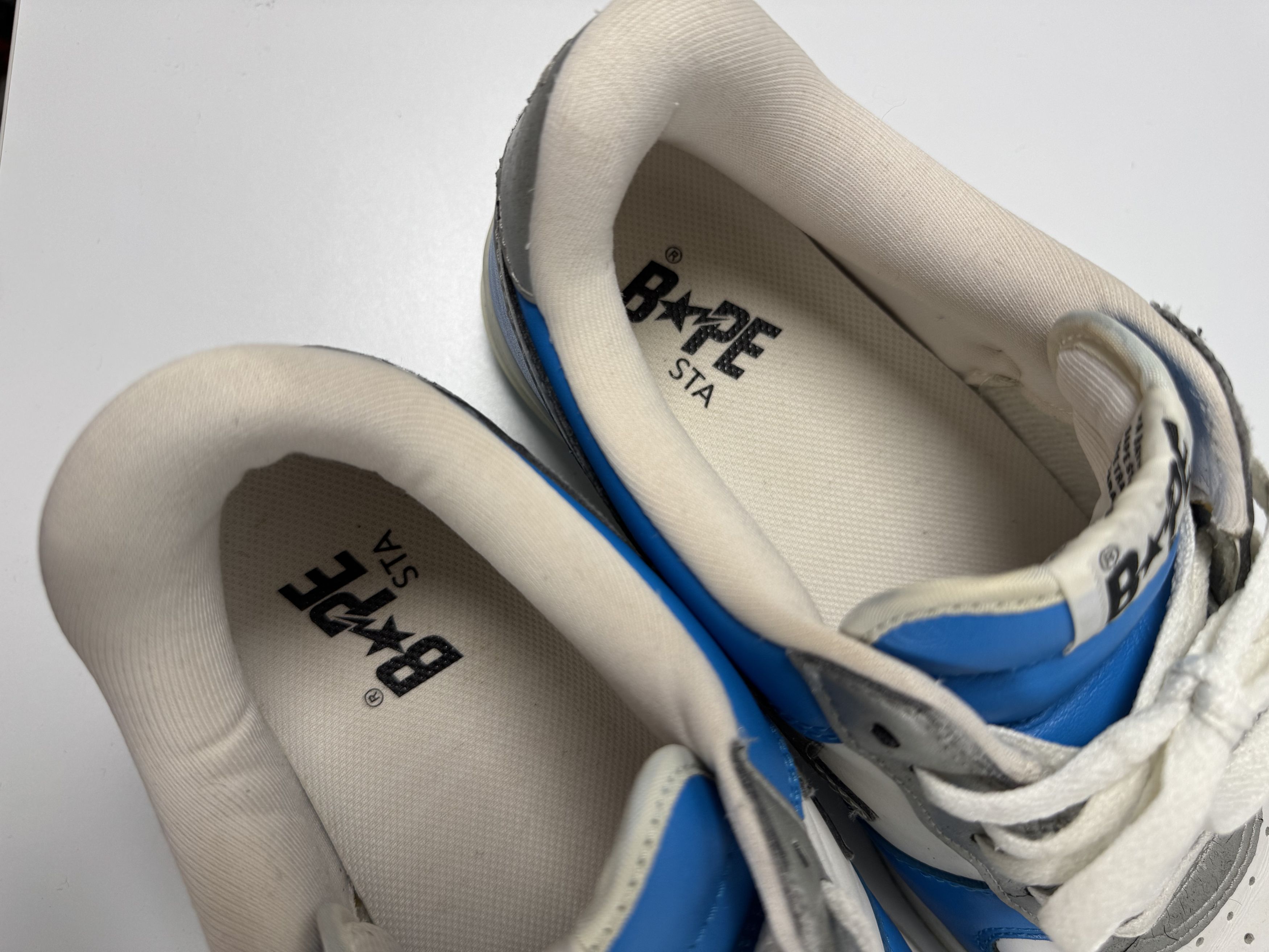 Bape FS-001 Bapesta Baby Blue/Silver 9.5 Size US 9.5 / EU 42-43 - 8 Thumbnail