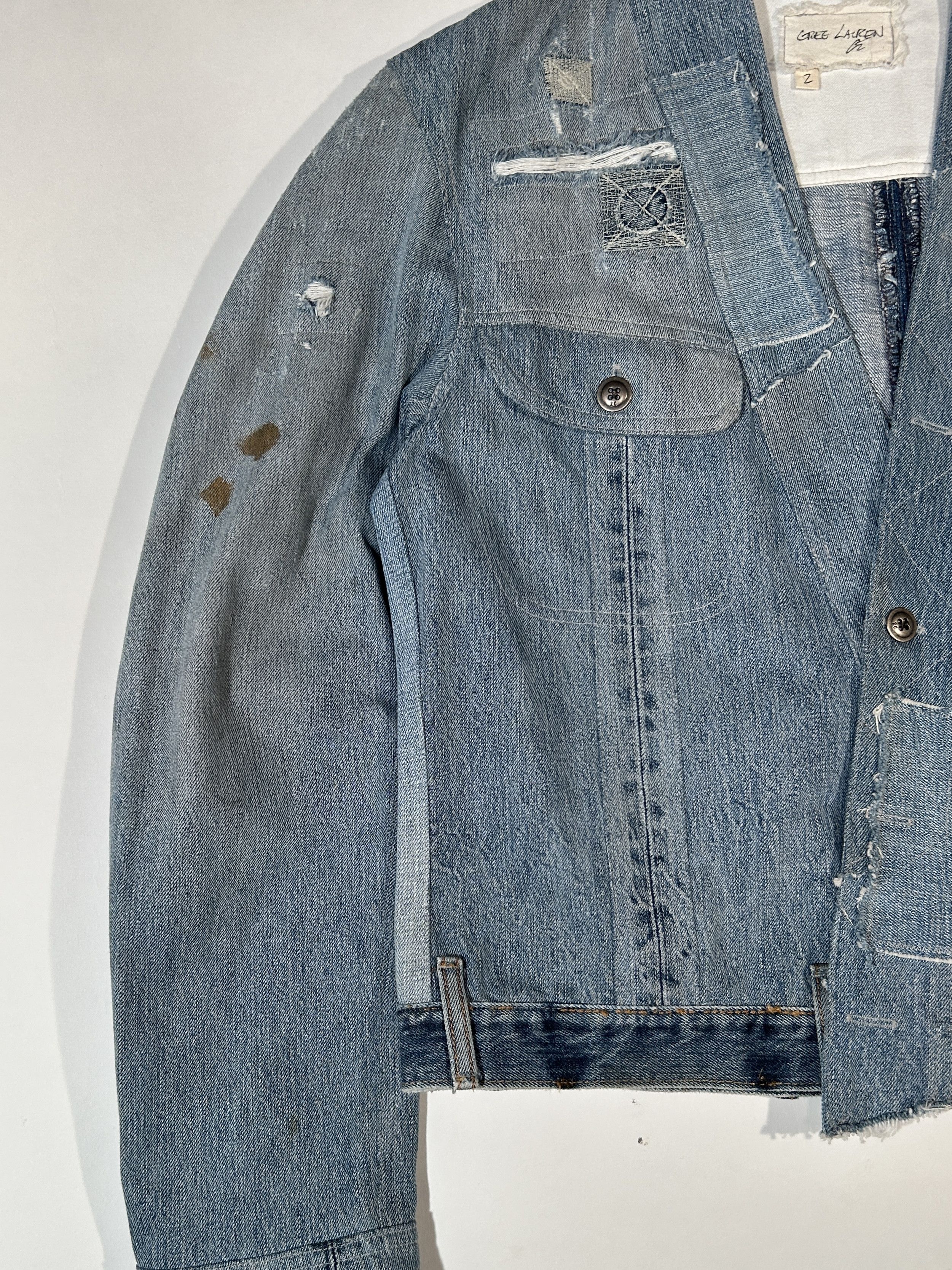 Greg Lauren GREG LAUREN VINTAGE DENIM GL1 KIMONO JACKET Size US M / EU 48-50 / 2 - 3 Thumbnail