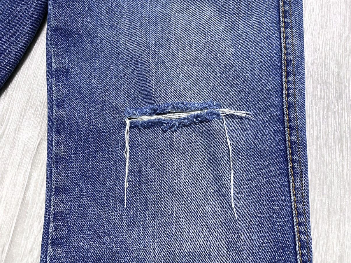 Roberto Cavalli Roberto Cavalli Washed Torn Fringed Distressed Jeans Denim Size 27" / US 4 / IT 40 - 10 Thumbnail