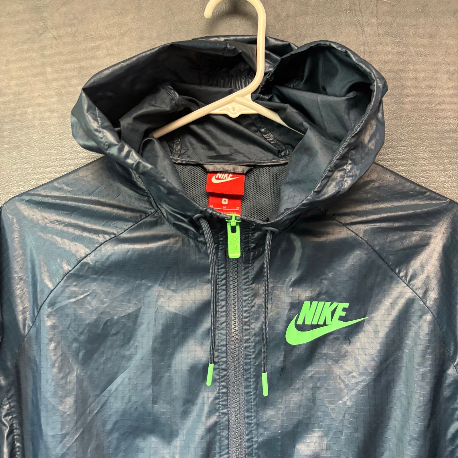 Nike Nike Windrunner Jacket Logo Zip Hooded Windbreaker Gorpcore Size M / US 6-8 / IT 42-44 - 7 Thumbnail