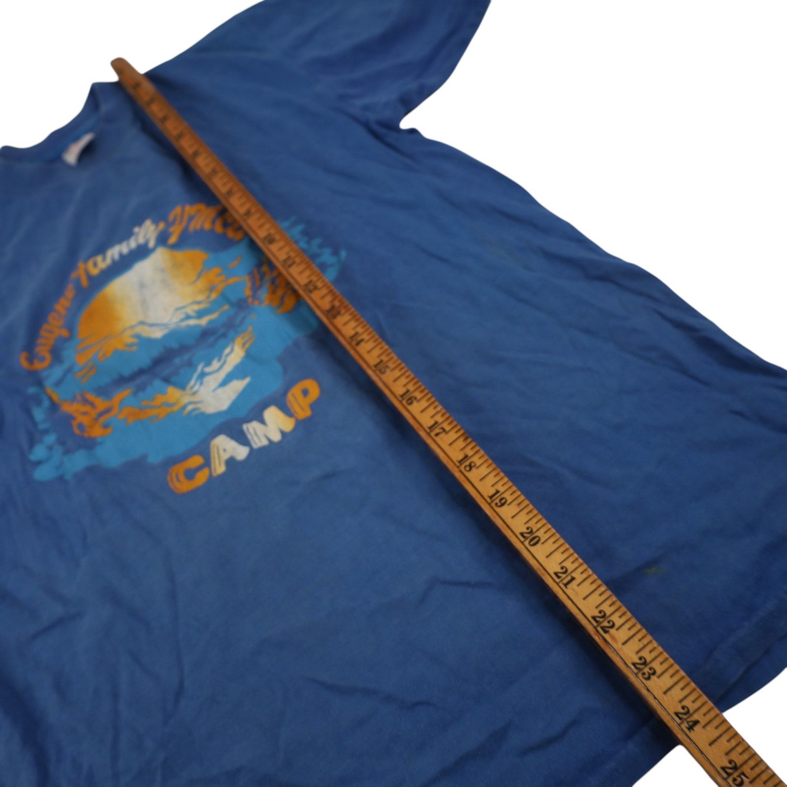 Vintage True Vintage Eugene Family YMCA Camp Graphic T Shirt Size US M / EU 48-50 / 2 - 8 Thumbnail