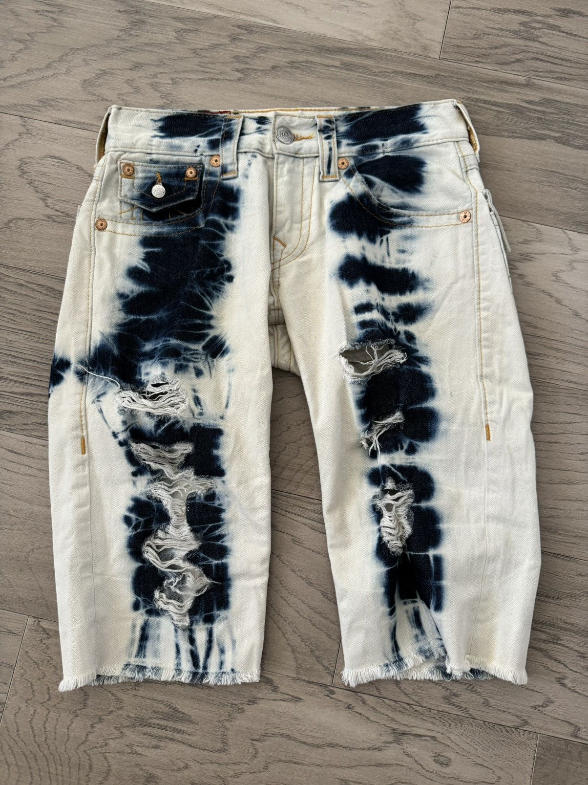 True Religion True Religion Denim shorts “Blue Dye” Size US 28 / EU 44 - 1 Thumbnail