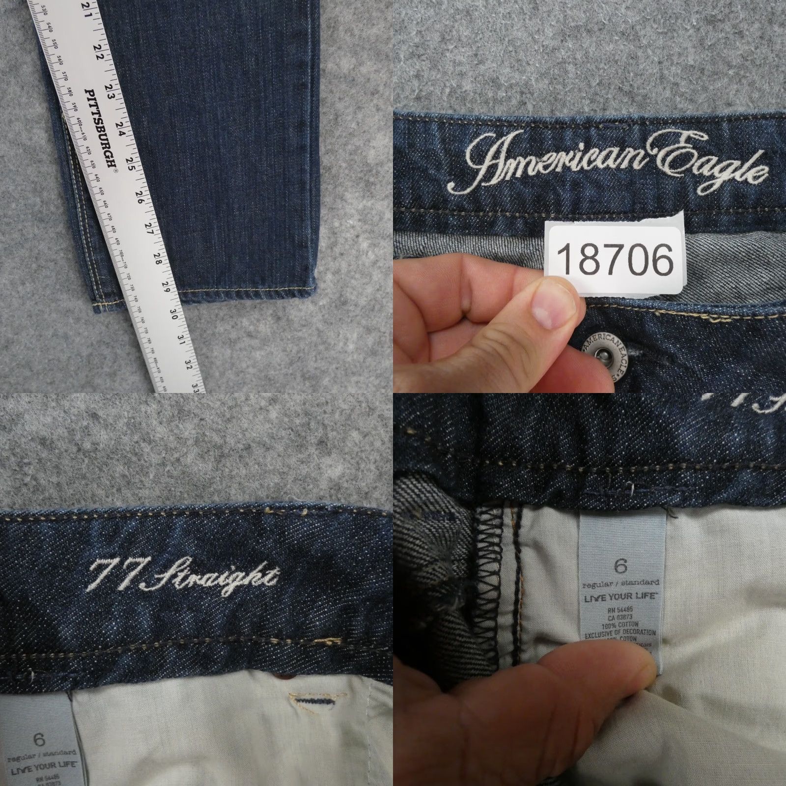 American Eagle Outfitters VINTAGE none Size 28" / US 6 / IT 42 - 8 Thumbnail