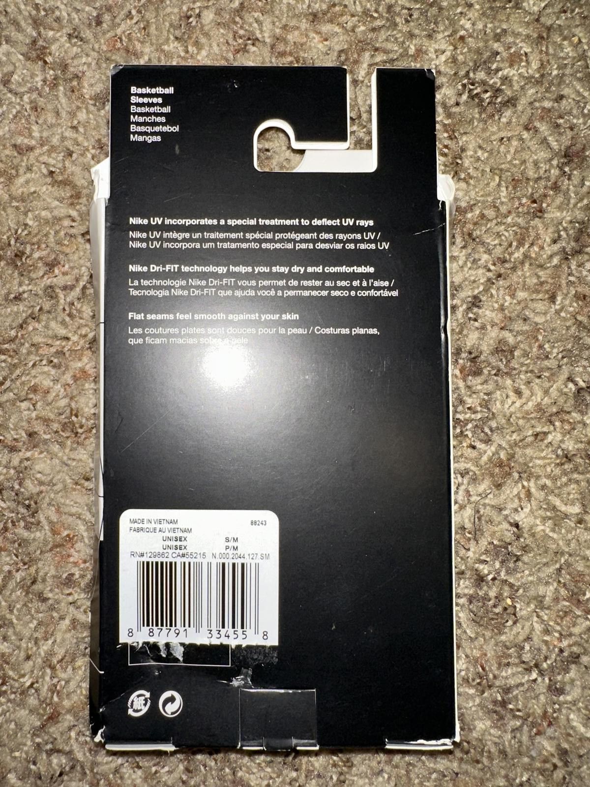 Nike Nike Pro Elite White Sleeves 2.0 Size ONE SIZE - 4 Thumbnail