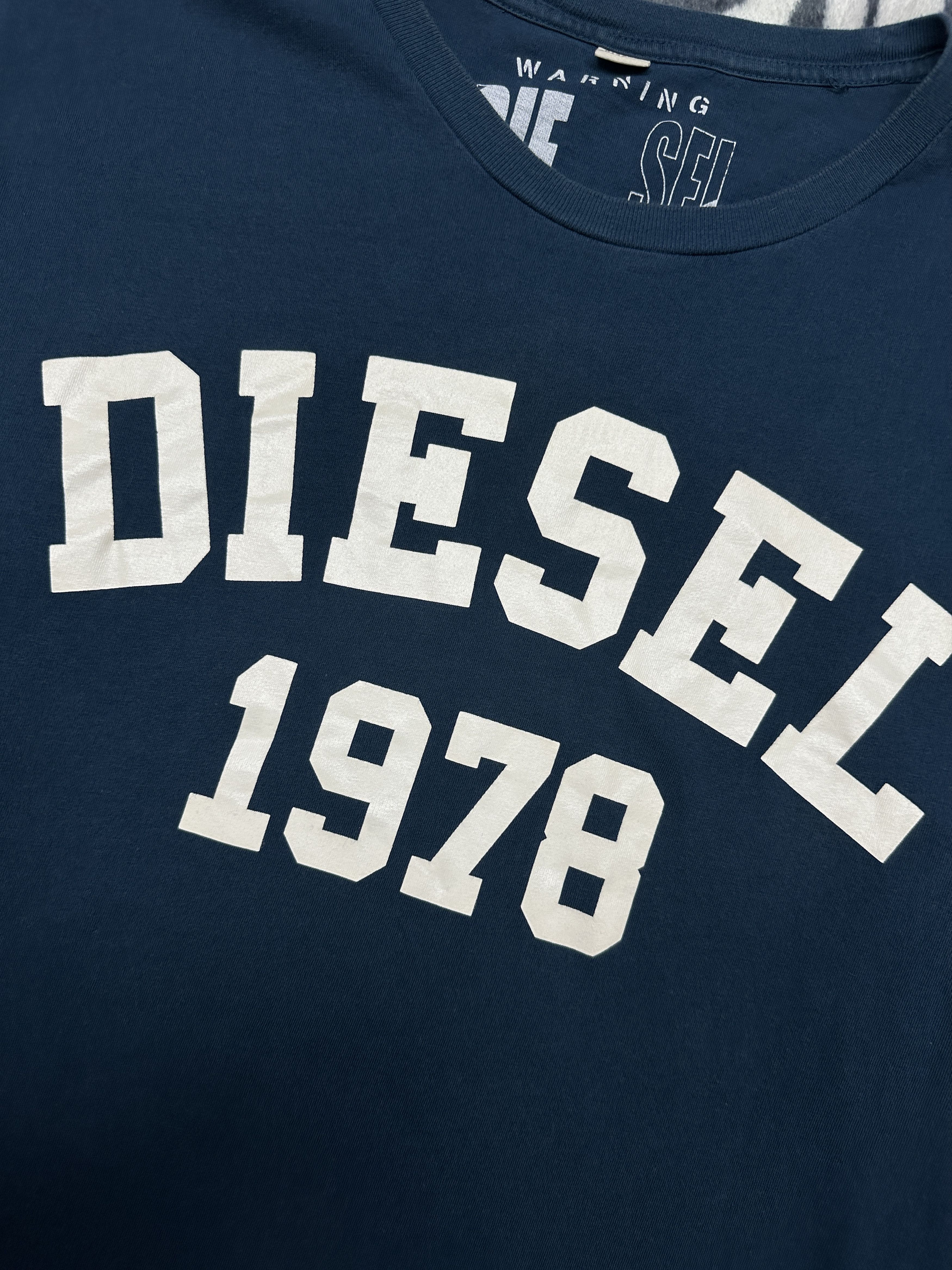 Diesel Diesel Vintage Big Logo Mens T-Shirt Tee Size US XL / EU 56 / 4 - 3 Thumbnail