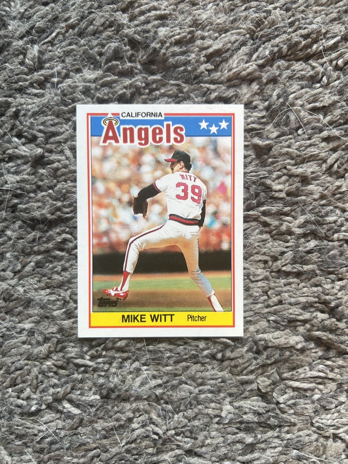 MLB 1988 Topps #86 Mike Witt Card Size ONE SIZE - 1 Thumbnail