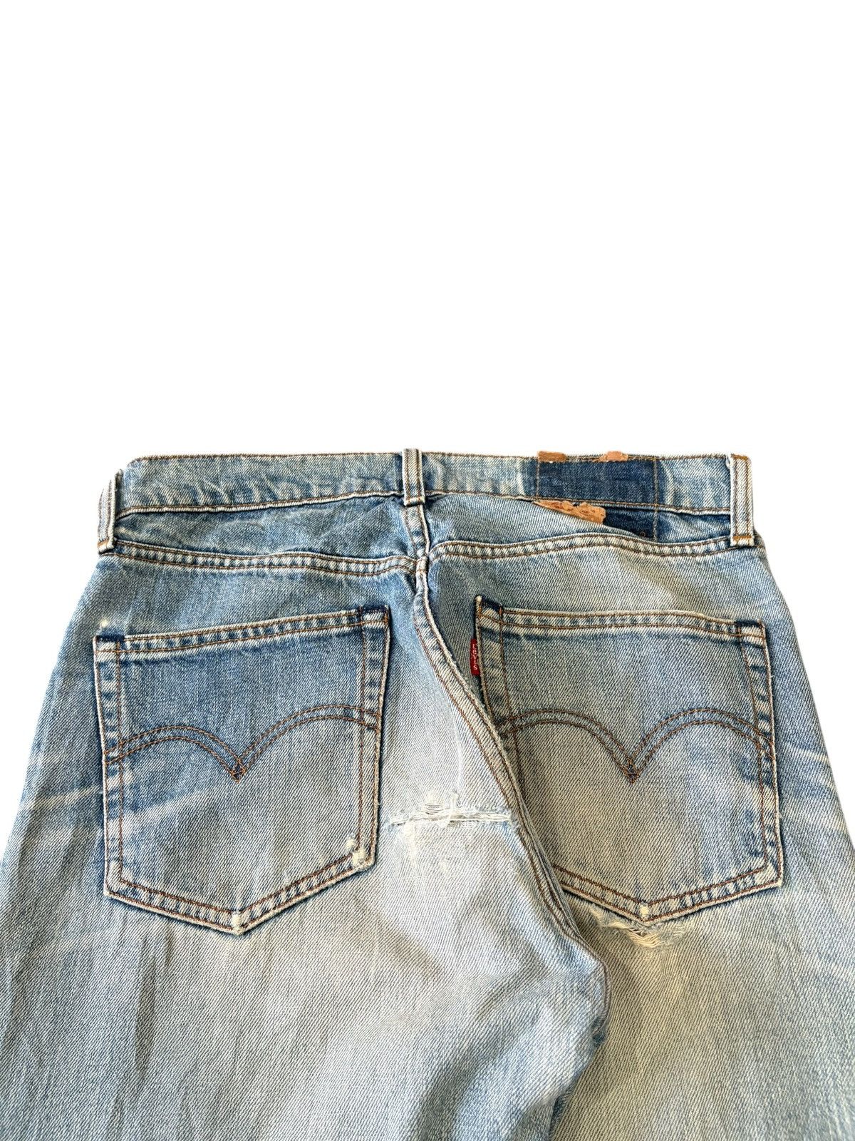 Levi's Vintage 90s Levis 509 Mud Wash Distressed Loose Jeans Size US 30 / EU 46 - 8 Thumbnail