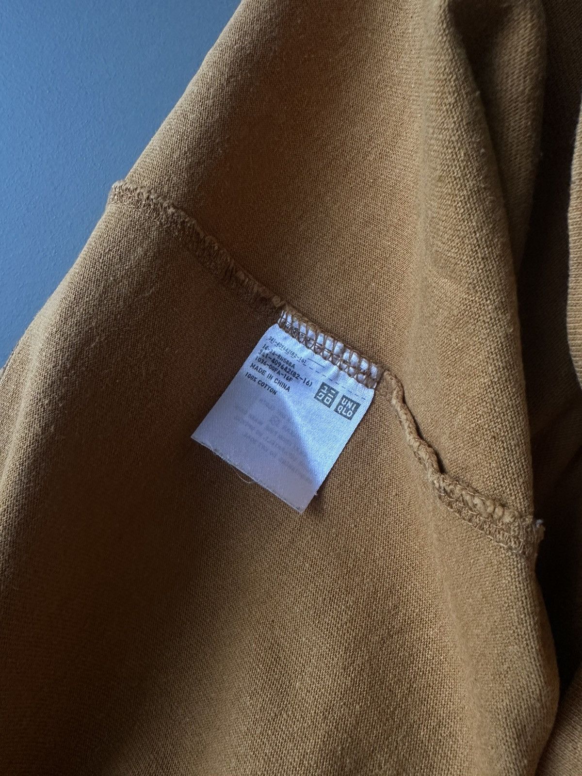 Uniqlo Uniqlo U Christophe Lemaire Beige Basic Tee T-shirt Size US M / EU 48-50 / 2 - 4 Thumbnail