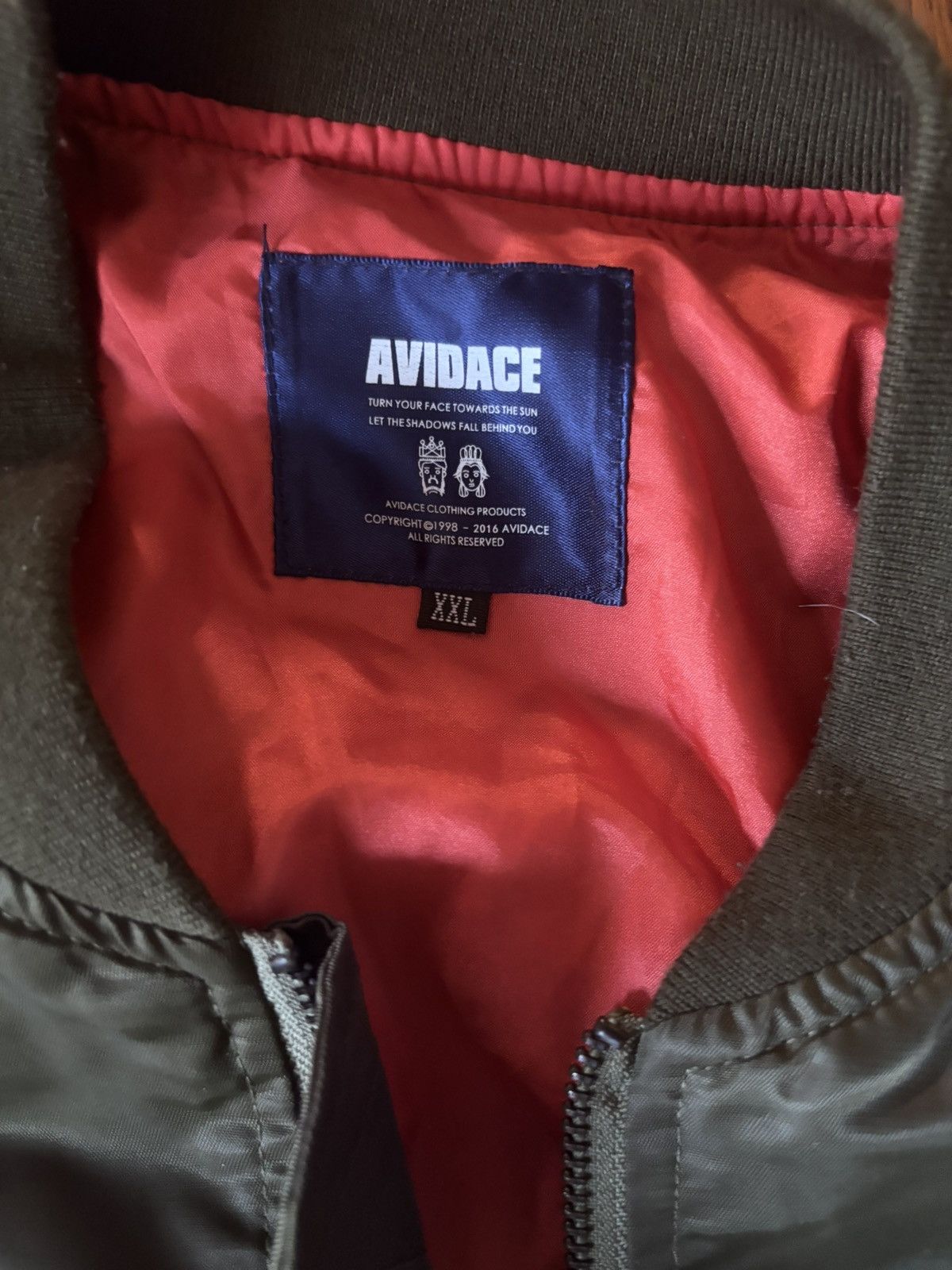 NASA nasa bomber size xxl fit a man. orange inside vintage Size US XXL / EU 58 / 5 - 4 Thumbnail
