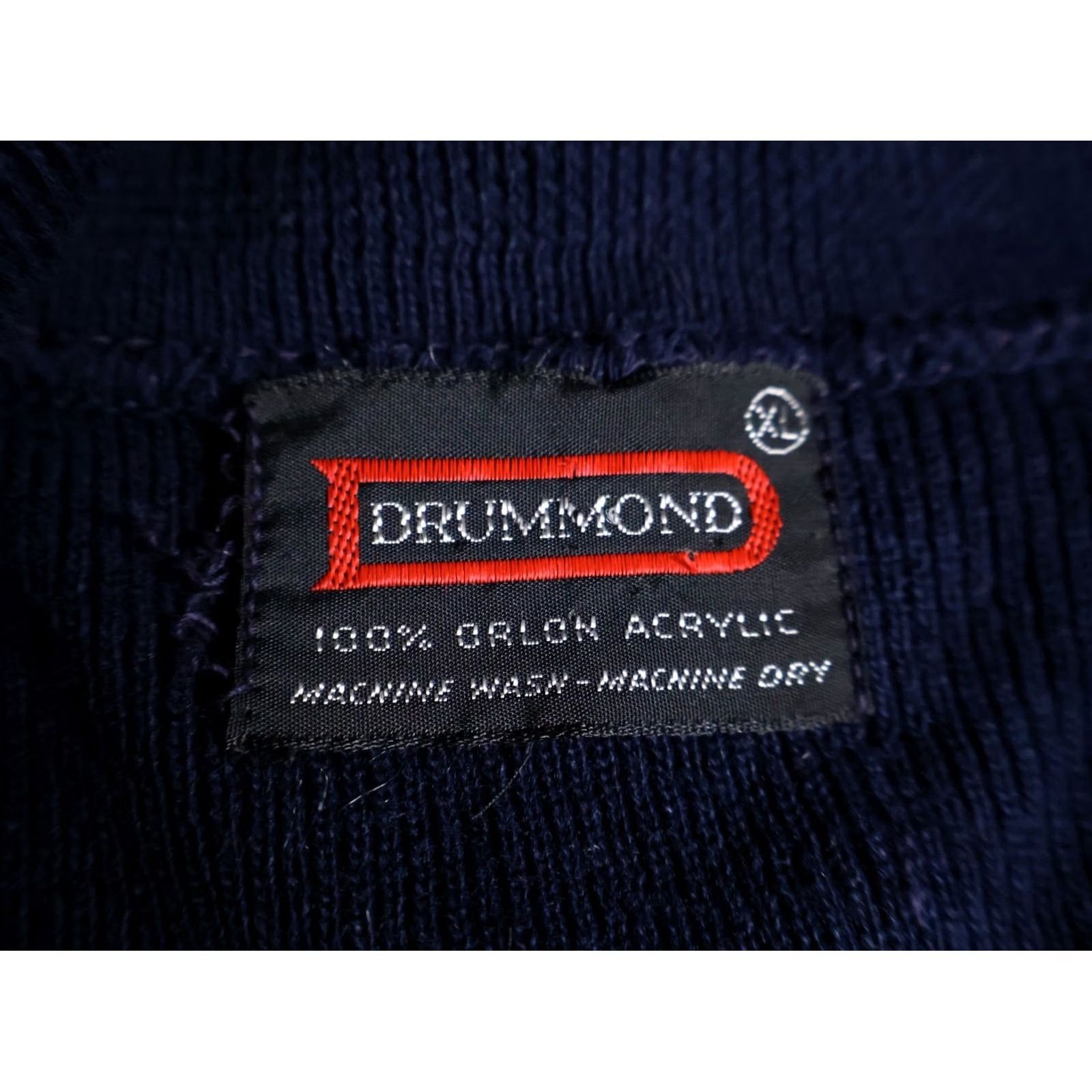Vintage VINTAGE Drummond Sweater Stripe 1/4 Zip Dark Blue Knit Mens M XL Preppy Retro Pullover Size US M / EU 48-50 / 2 - 3 Thumbnail