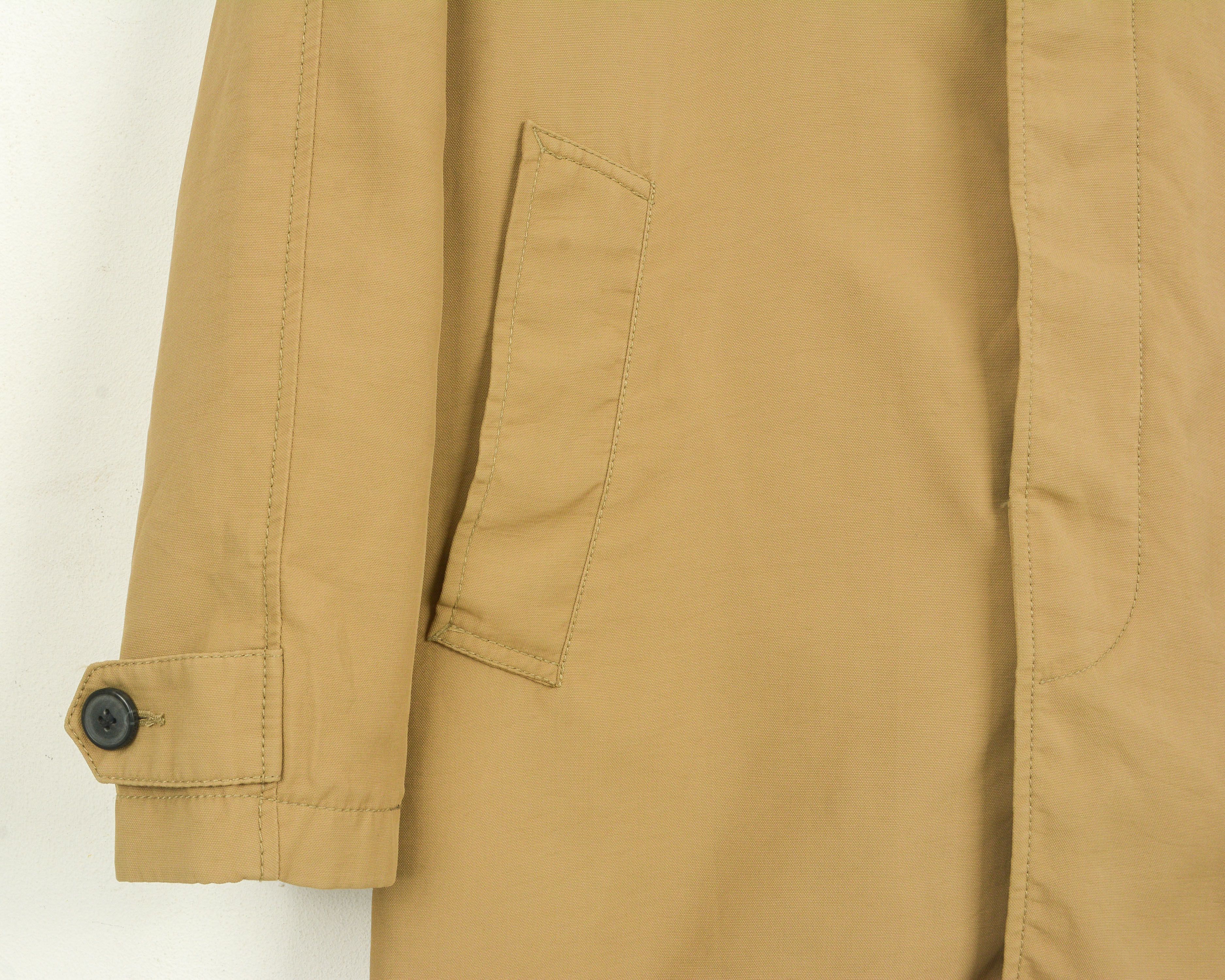 Selected Homme Indigo Shxparis coat M Men Rain trench mac jacket formal 40 Size US M / EU 48-50 / 2 - 3 Thumbnail