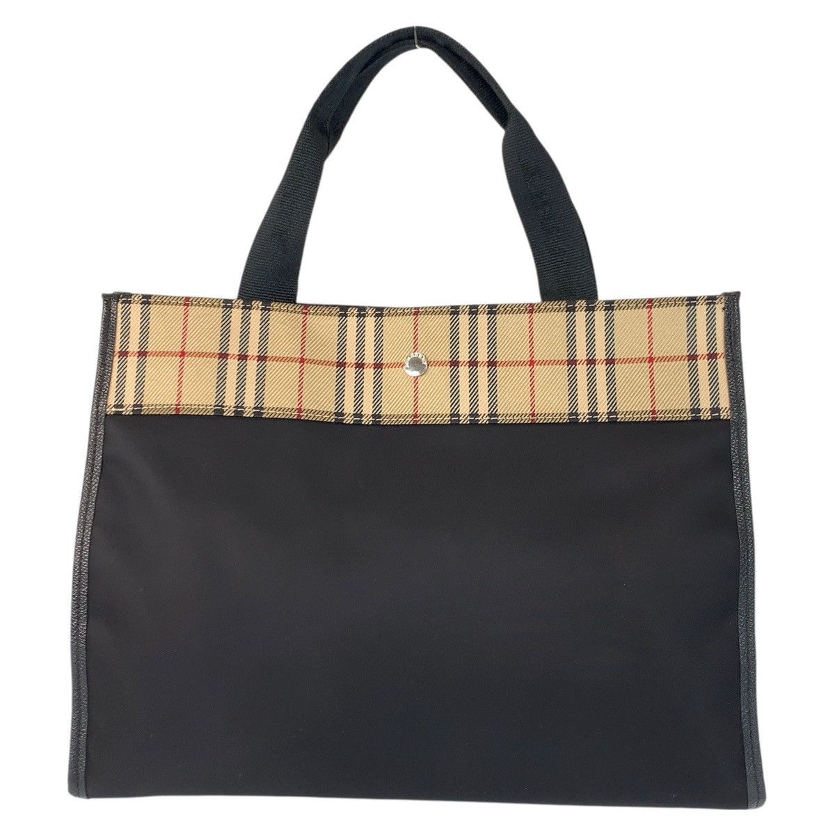 Burberry Burberry Burberry Check Nylon Tote Bag Textile Tote Bag DUTY FREE for USA Size ONE SIZE - 1 Thumbnail