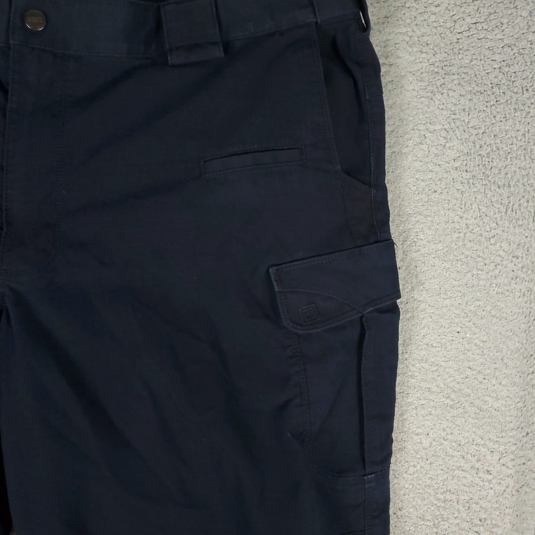 Vintage 5.11 Tactical Series Pants Mens Size 42x30 Navy Blue Cargo Pocket Trousers Flat Front Regular Size US 42 / EU 58 - 3 Thumbnail
