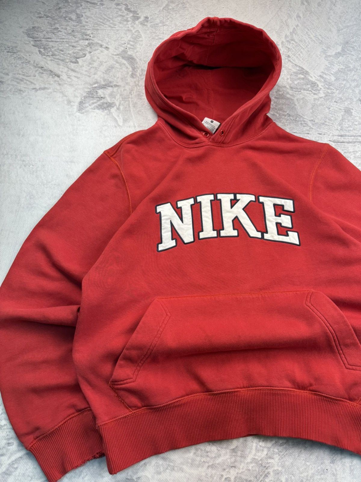 Nike × Vintage NIKE VINTAGE CENTER LOGO OVERSIZE BOXY HOODIE Size US S / EU 44-46 / 1 - 2 Thumbnail
