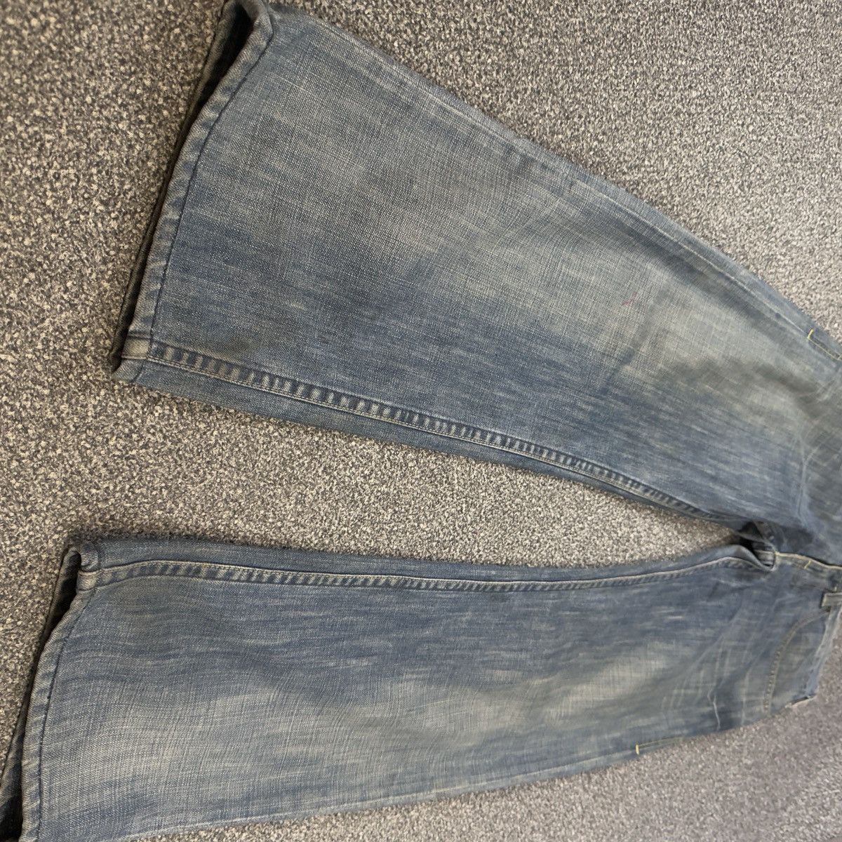 Engineered Garments × Levi's Vintage Levis Redloop Baggy Buckle Pants Denim Size US 30 / EU 46 - 9 Thumbnail