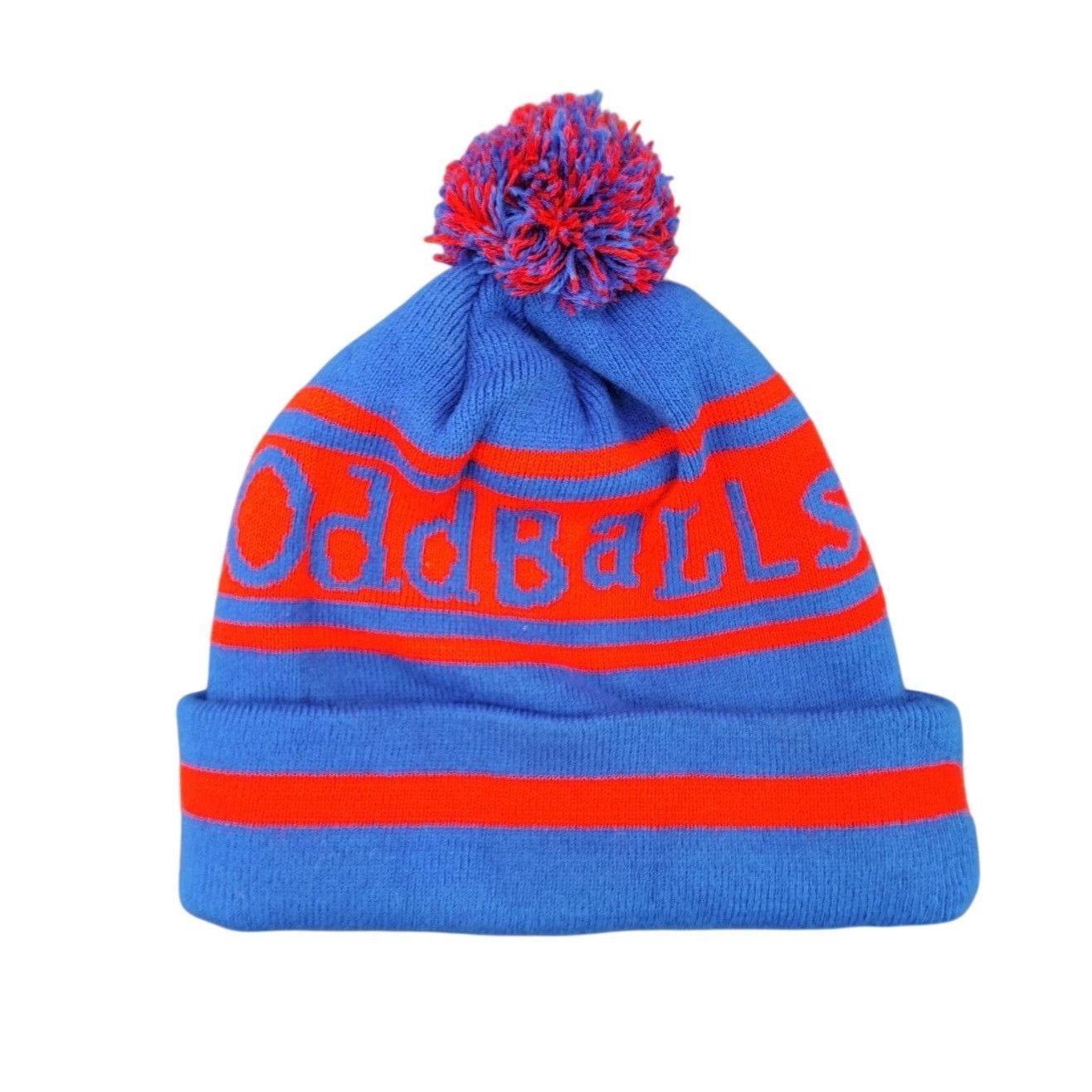 Other Oddballs Glais R.F.C. Blue Red Beanie Hat Stocking Cap Rugby Size ONE SIZE - 2 Thumbnail