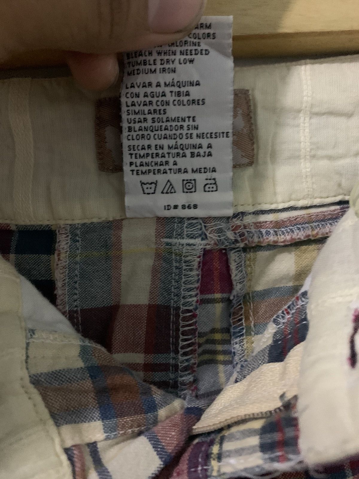 Japanese Brand × Vintage Japanese patchwork shorts Size US 26 / EU 42 - 5 Thumbnail