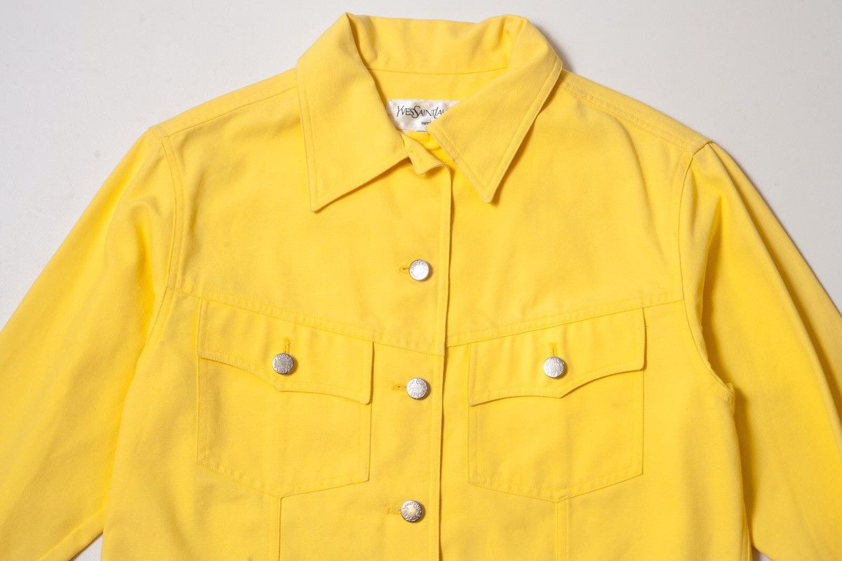 Yves Saint Laurent yves saint laurent variation vintage denim jacket Size M / US 6-8 / IT 42-44 - 2 Thumbnail