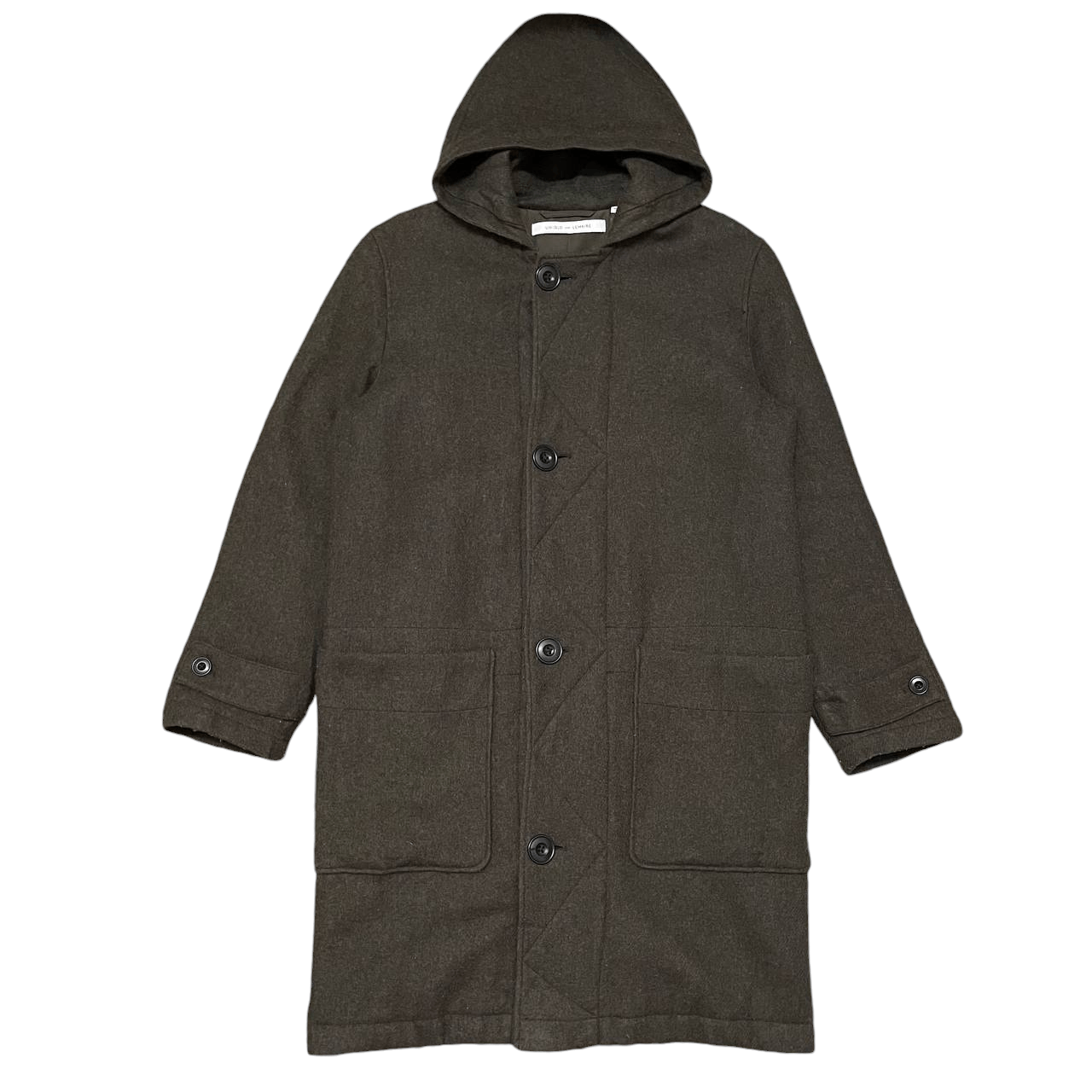 Lemaire × Uniqlo Uniqlo and Lemaire Wool Hooded Long Coat Size US M / EU 48-50 / 2 - 1 Thumbnail
