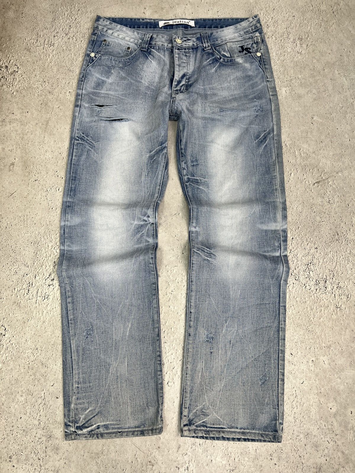 Other Baggy washed denim junya watanabe style y2k jeans pants Size US 38 / EU 54 - 1 Thumbnail
