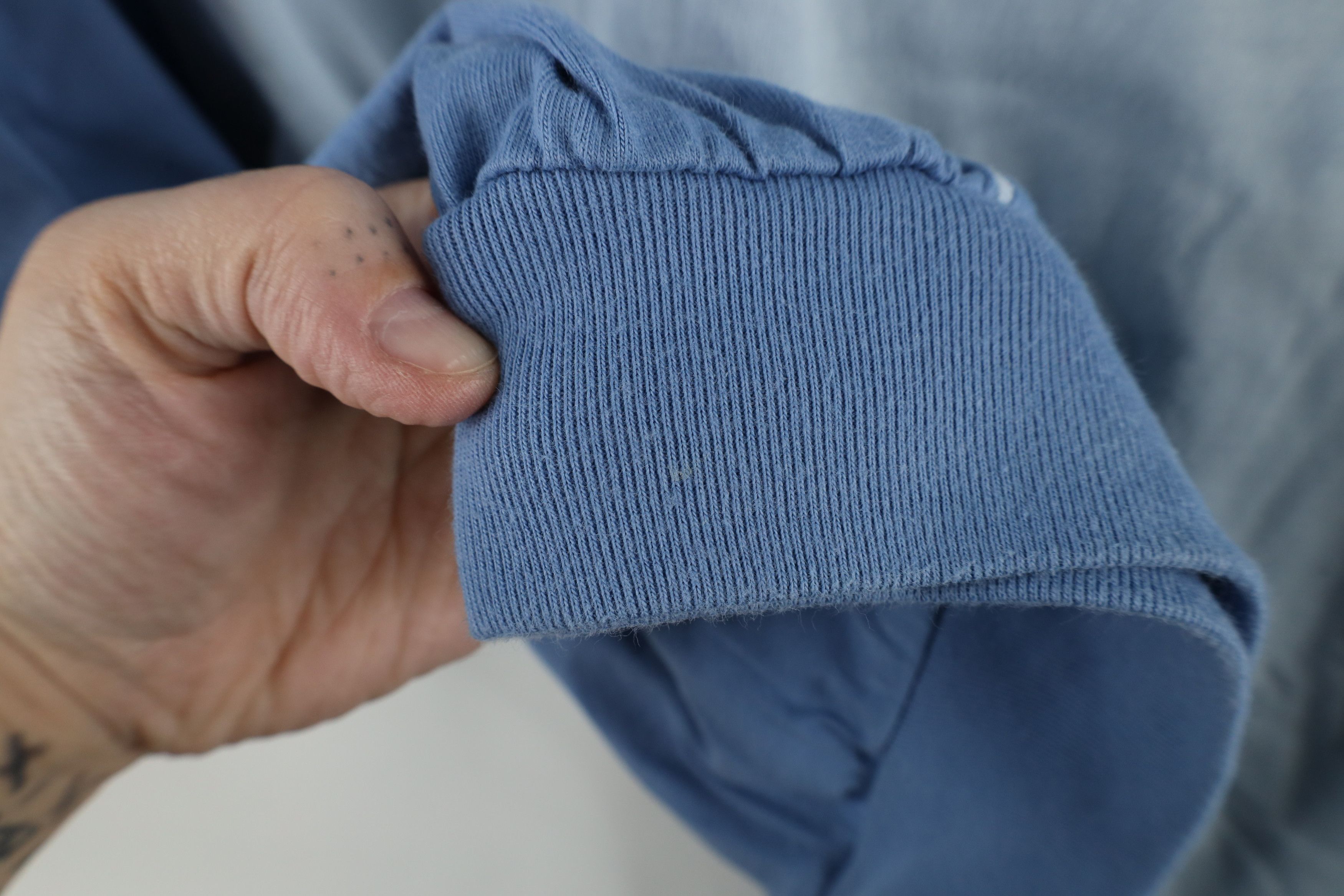 Vintage Vintage 90s Streetwear Collared Pullover Polo Shirt Blue Size US XL / EU 56 / 4 - 8 Thumbnail