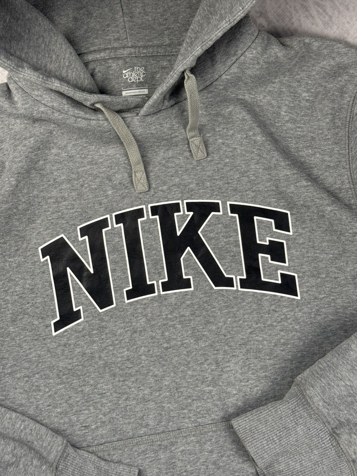 Nike × Vintage NIKE VINTAGE CENTER LOGO OVERSIZE BOXY HOODIE Size US L / EU 52-54 / 3 - 4 Thumbnail