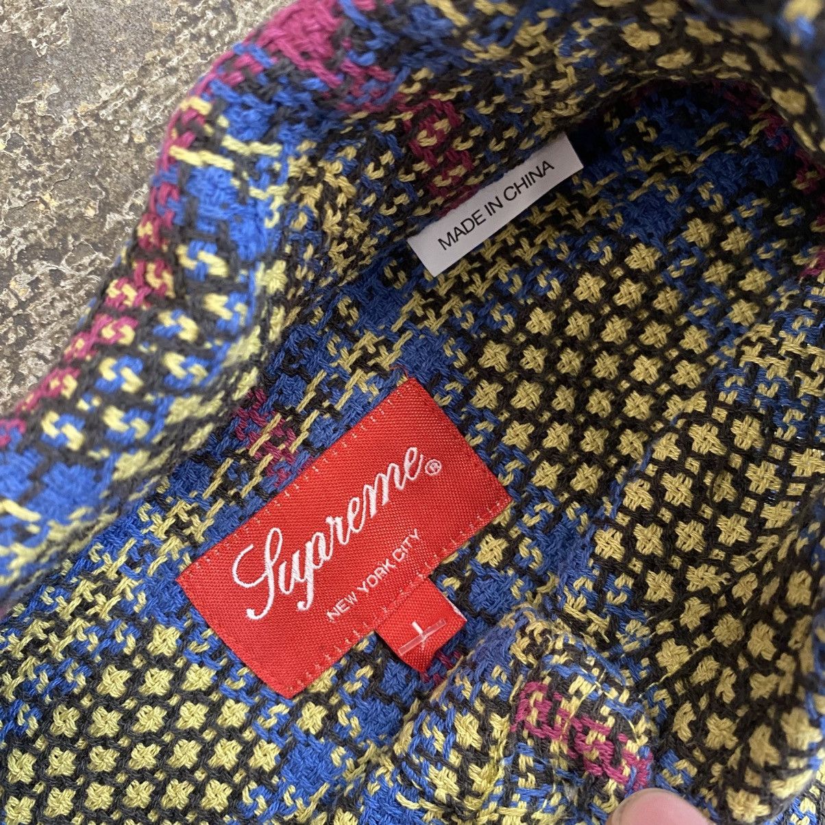 Supreme Supreme Plaid Button Up Shirt Size US L / EU 52-54 / 3 - 4 Thumbnail